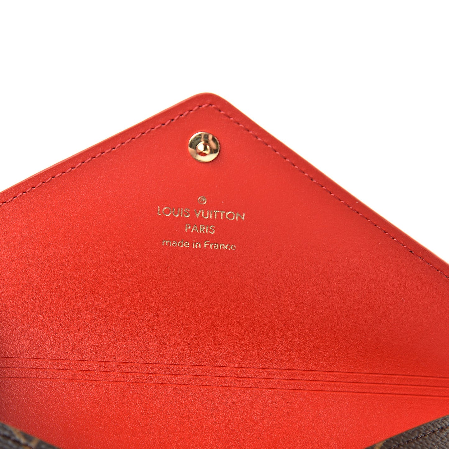 Monogram Medium Kirigami Pochette Insert Coquelicot