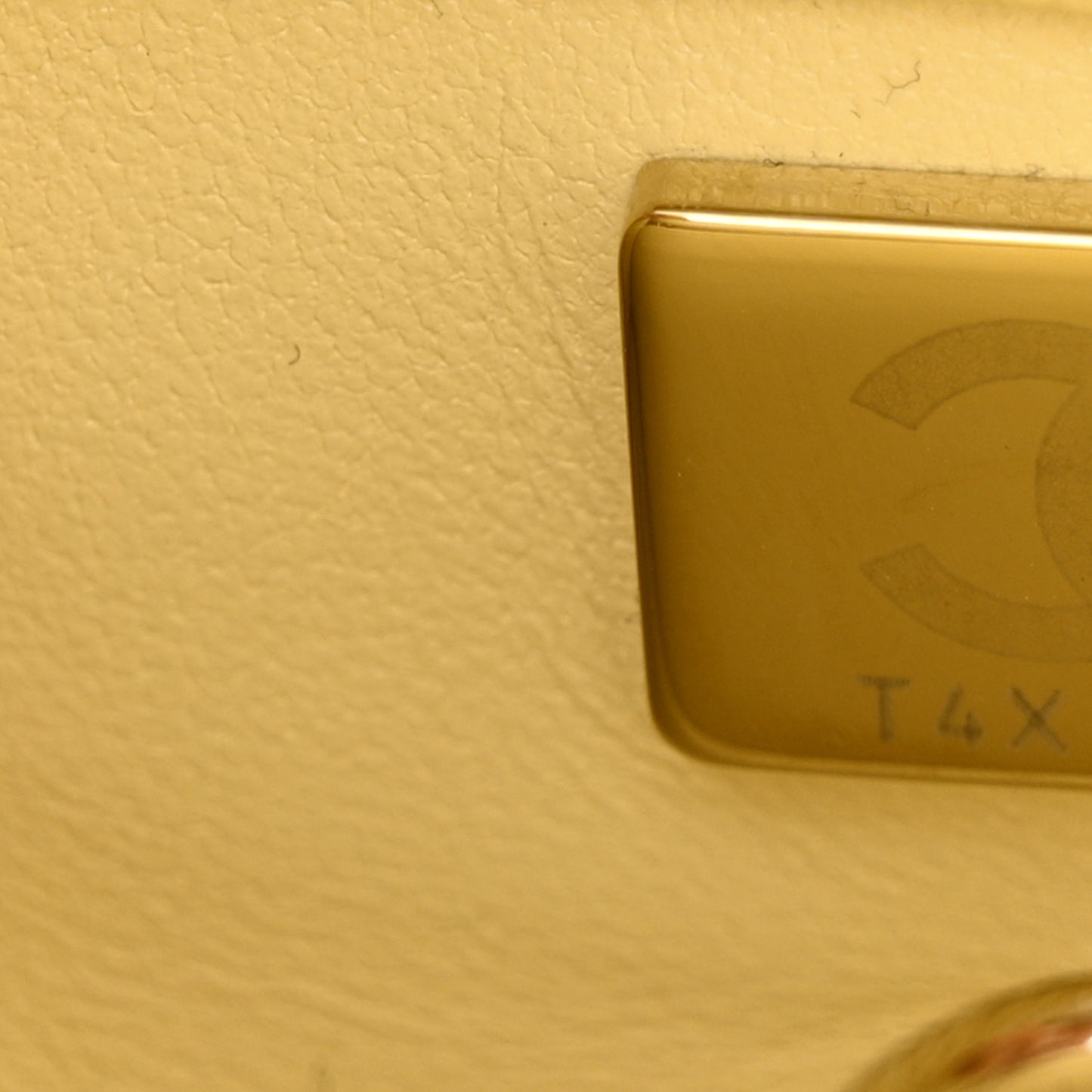Caviar Quilted Mini Coco Handle Flap Yellow