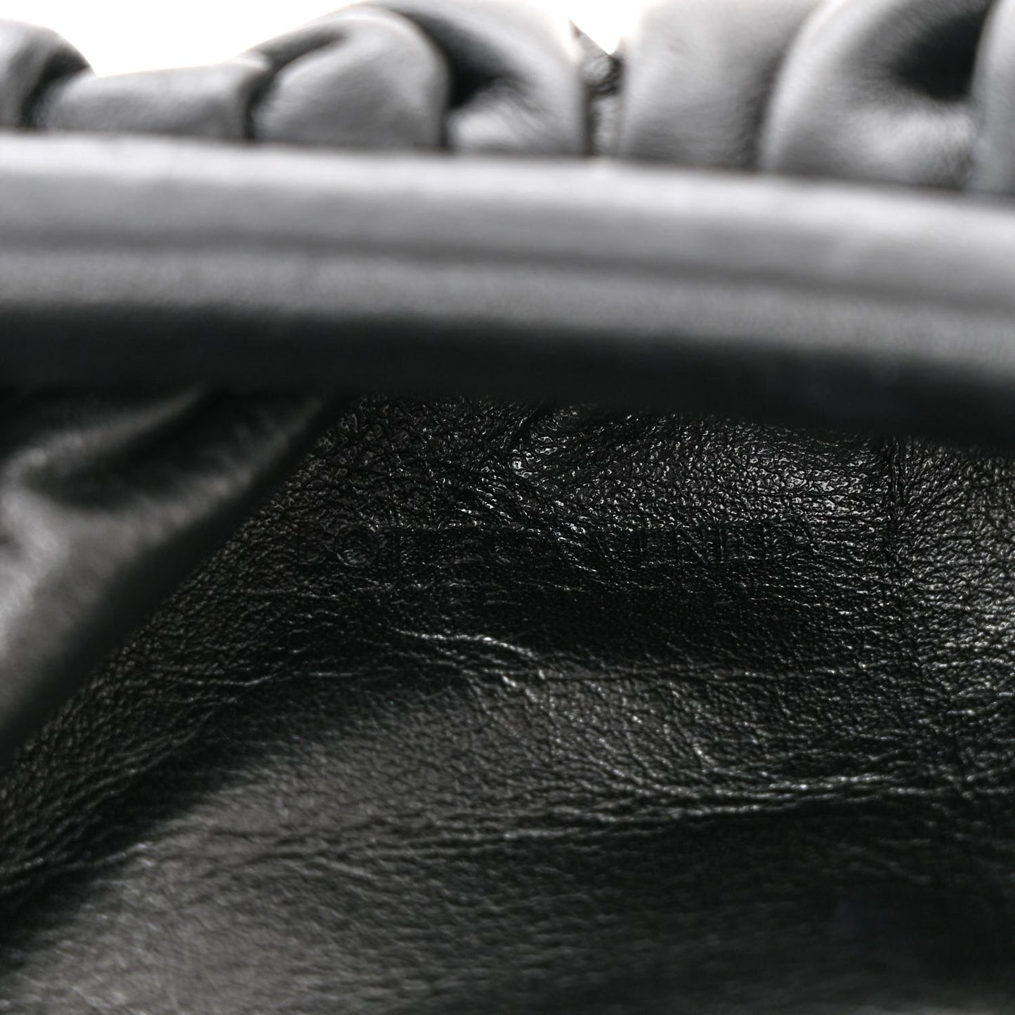 Butter Calfskin The Mini Pouch Black