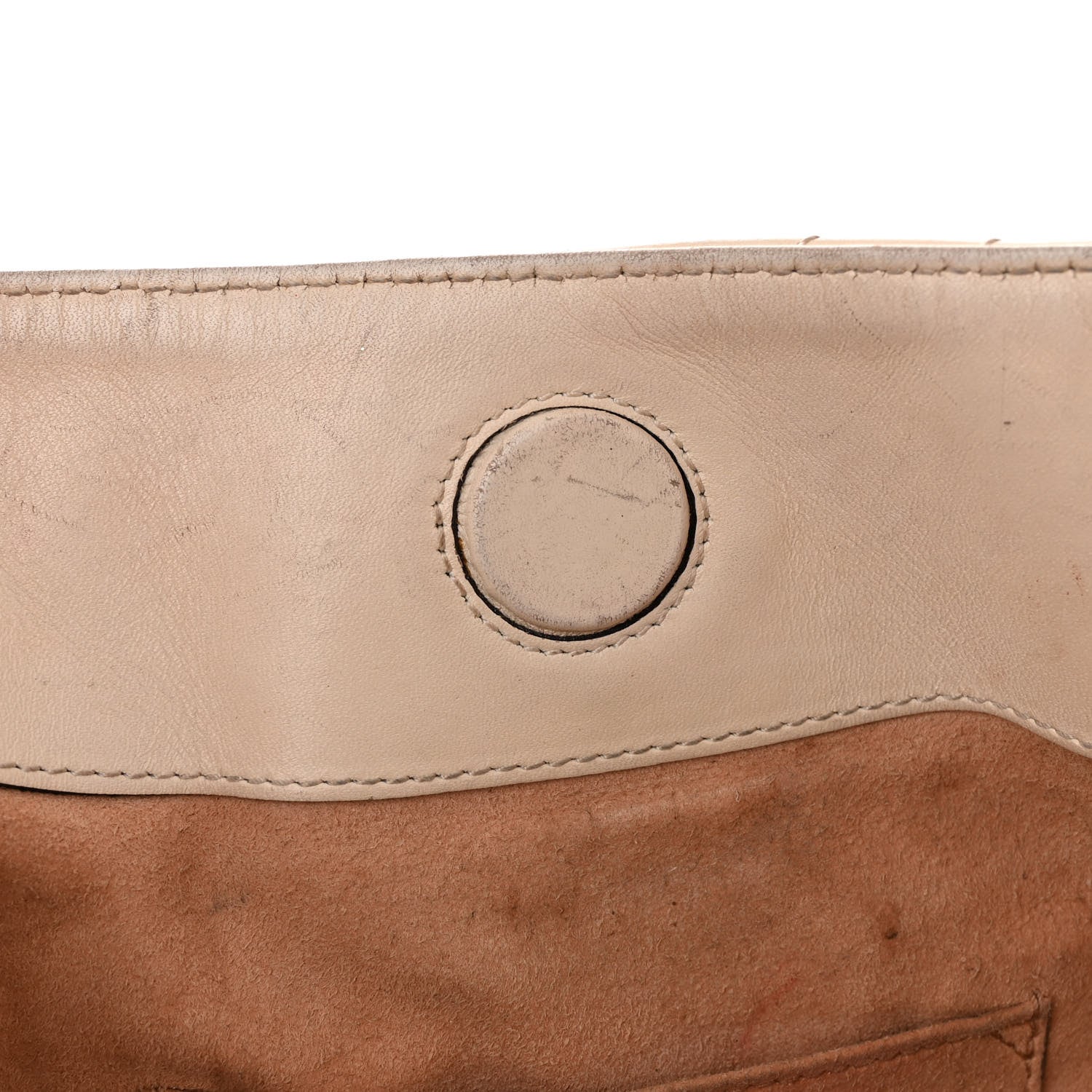 Gucci Calfskin Matelasse Medium GG Marmont Shoulder Tote Bag White 16 of 18