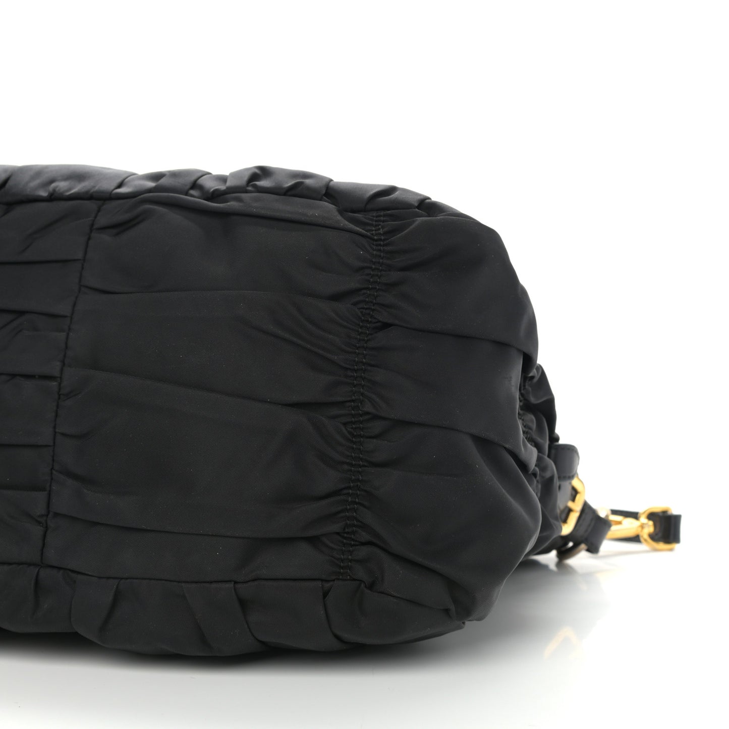 Tessuto Nylon Gaufre Tote Black