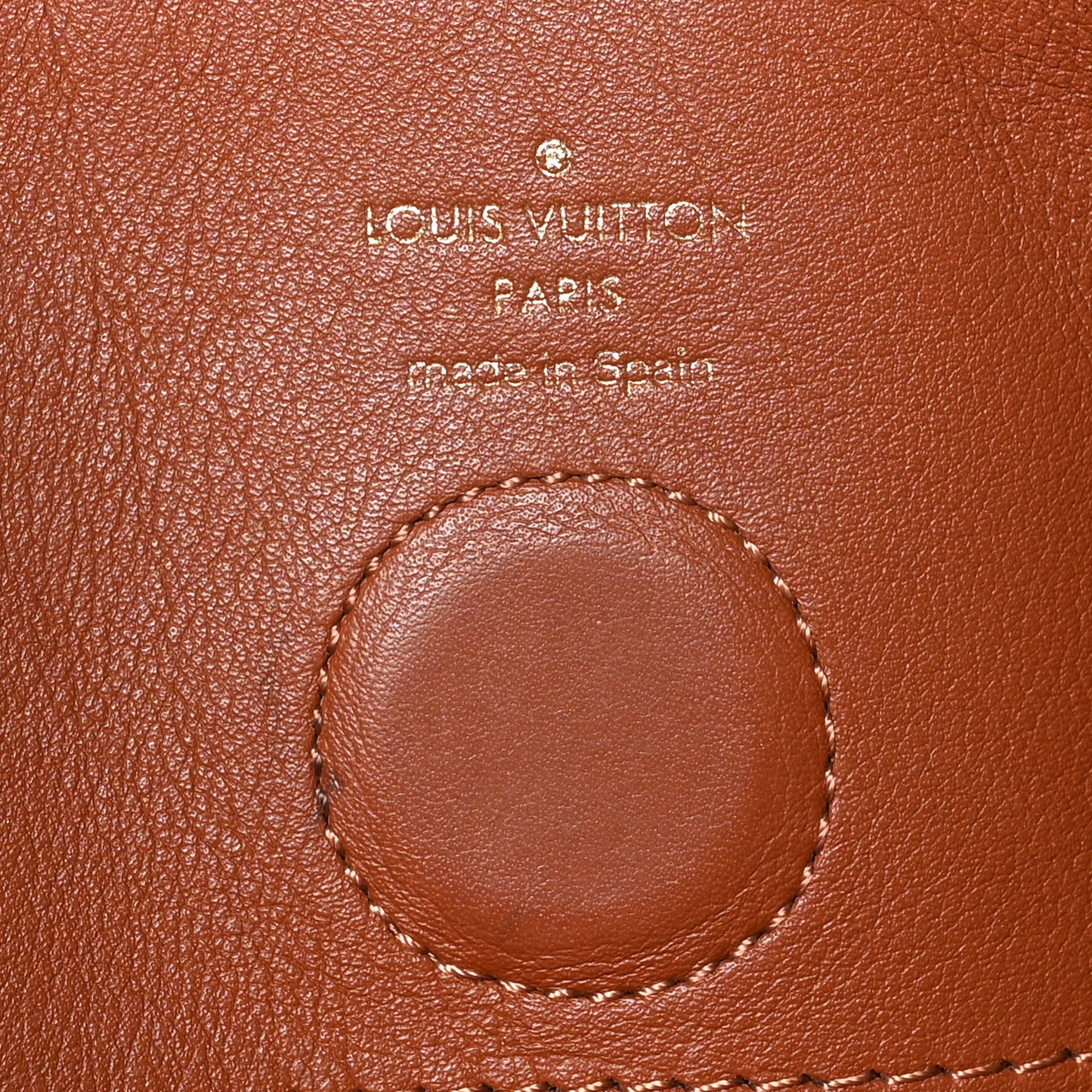 Monogram Tuileries Besace Caramel Rouge