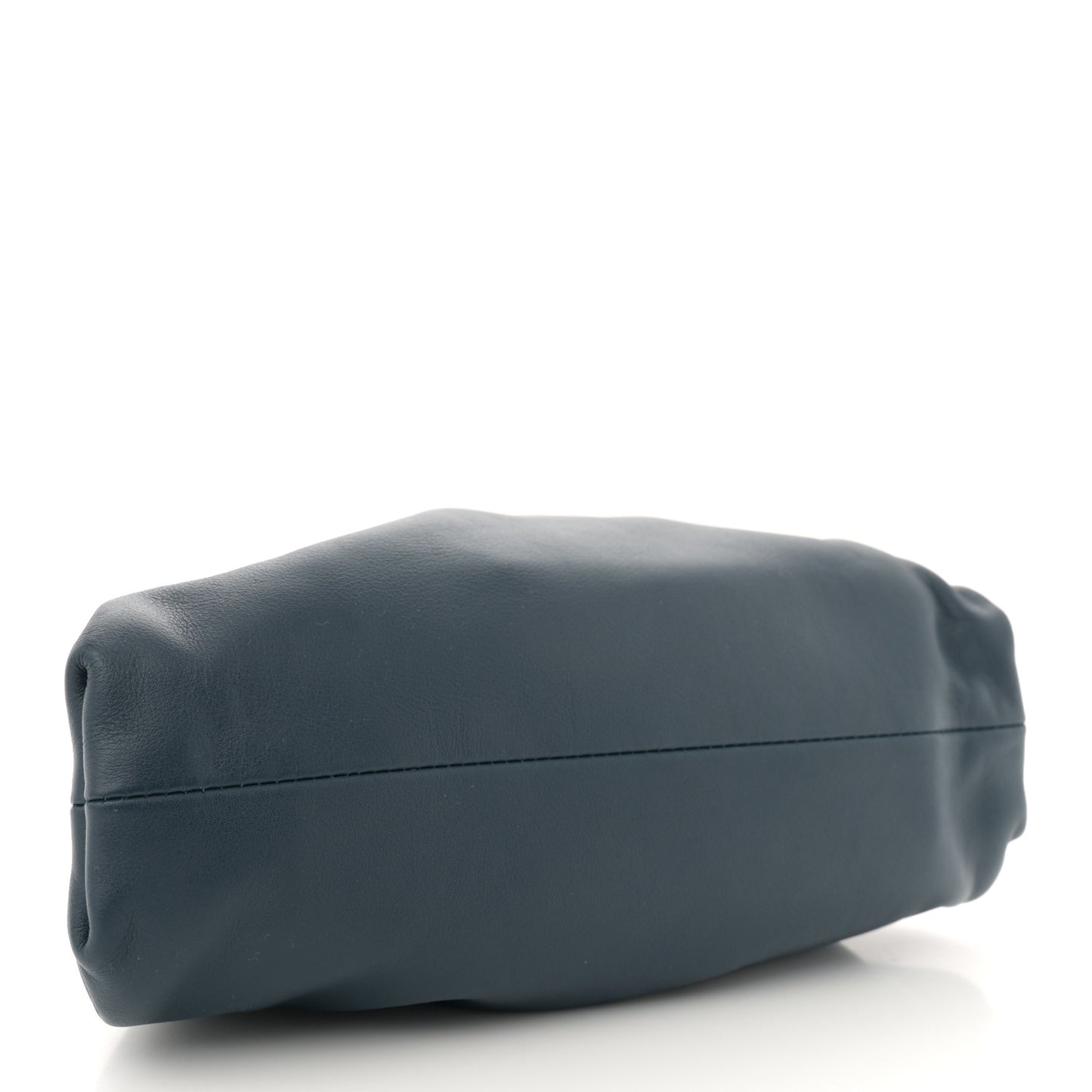 Butter Calfskin The Mini Pouch Deep Blue