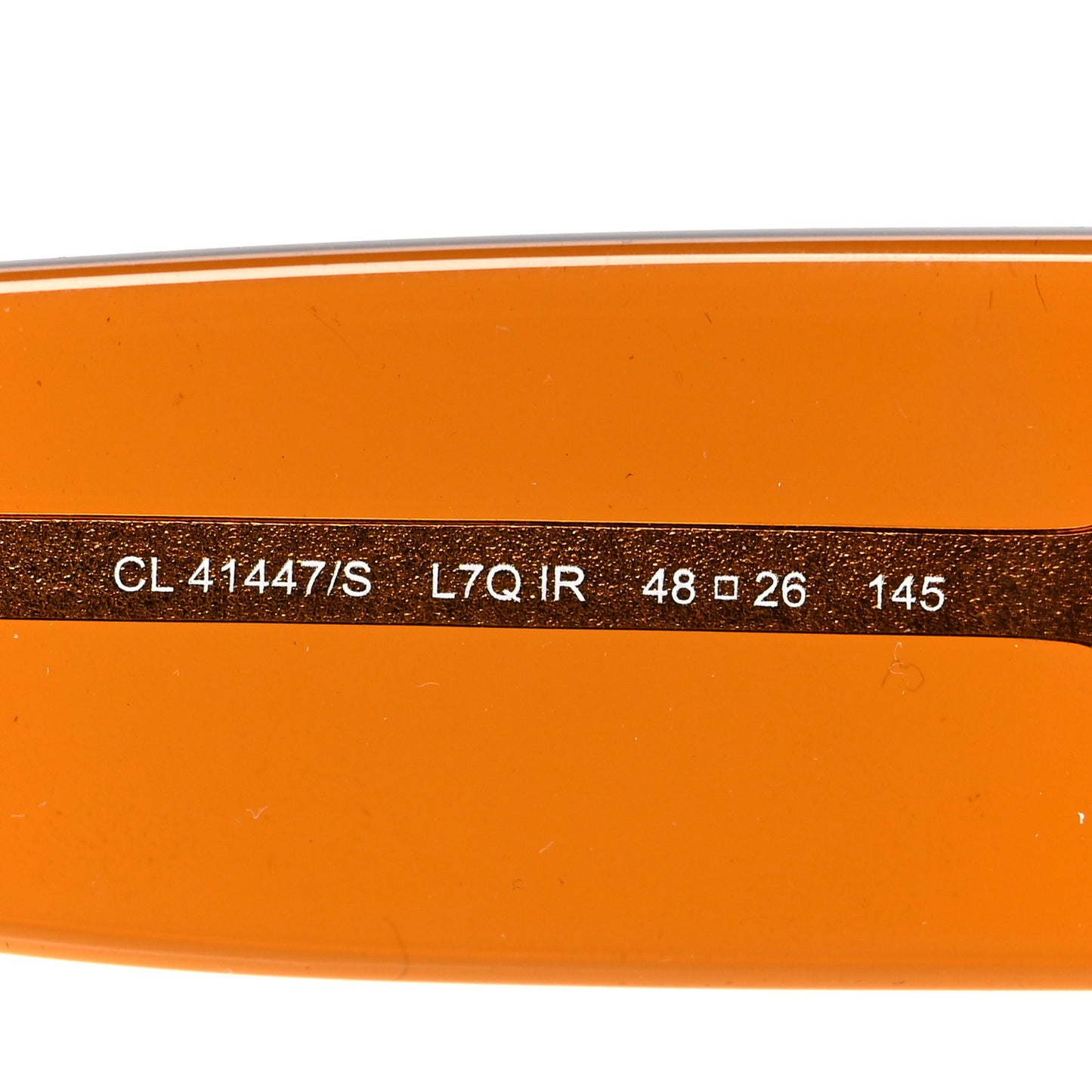 Acetate Petra Sunglasses CL41447/S Transparent Orange