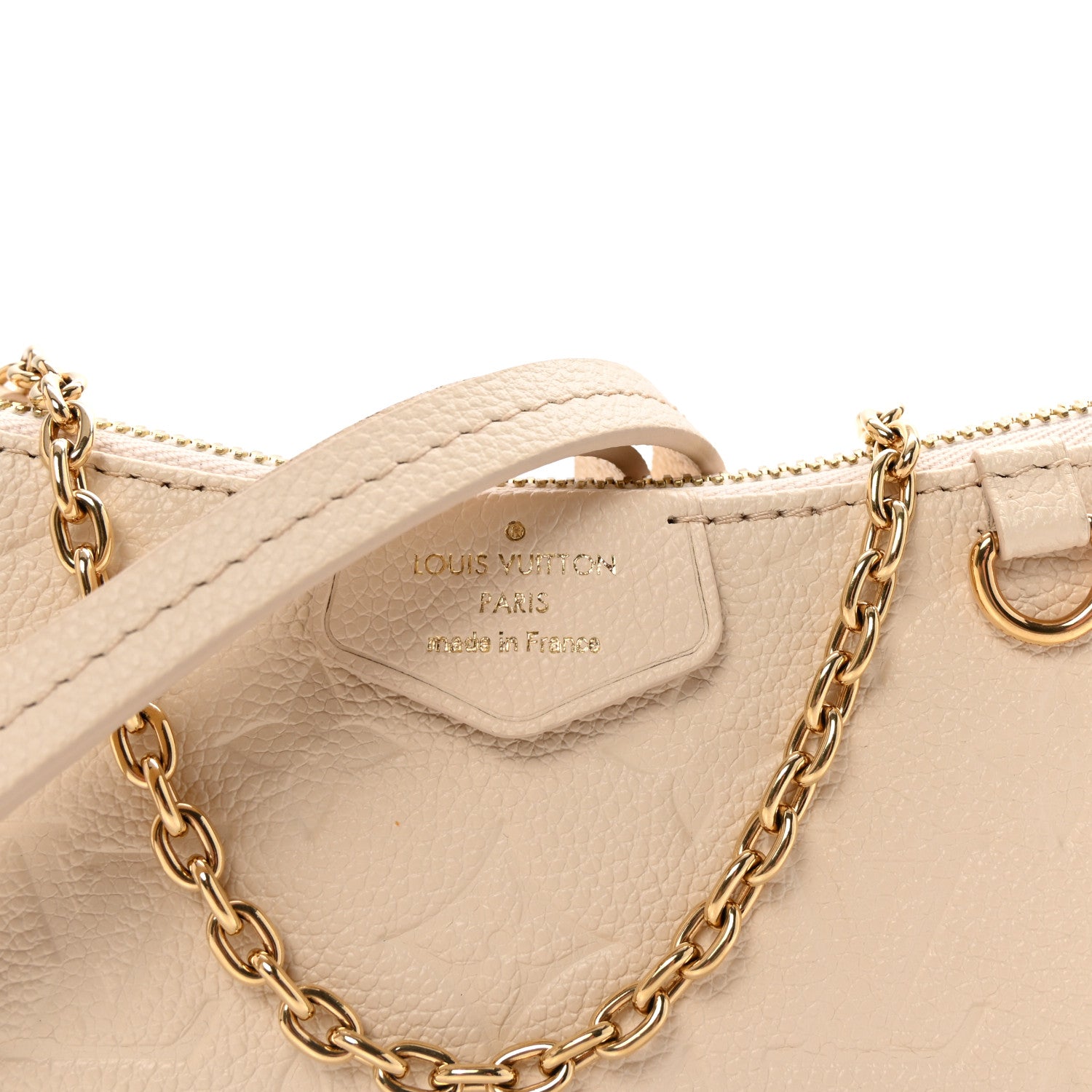 Louis Vuitton Empreinte Easy Pouch On Strap Cream 7 of 9