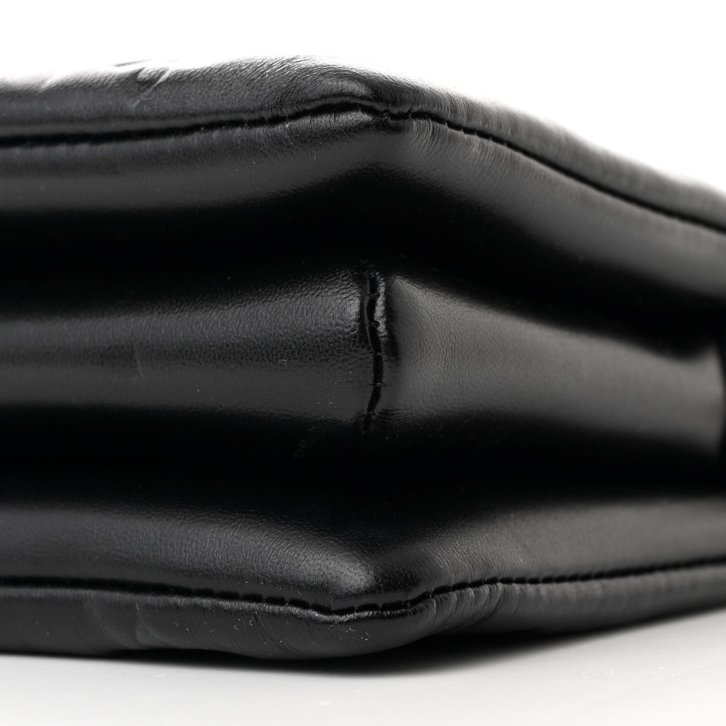 Lambskin Embossed Monogram Coussin BB Black