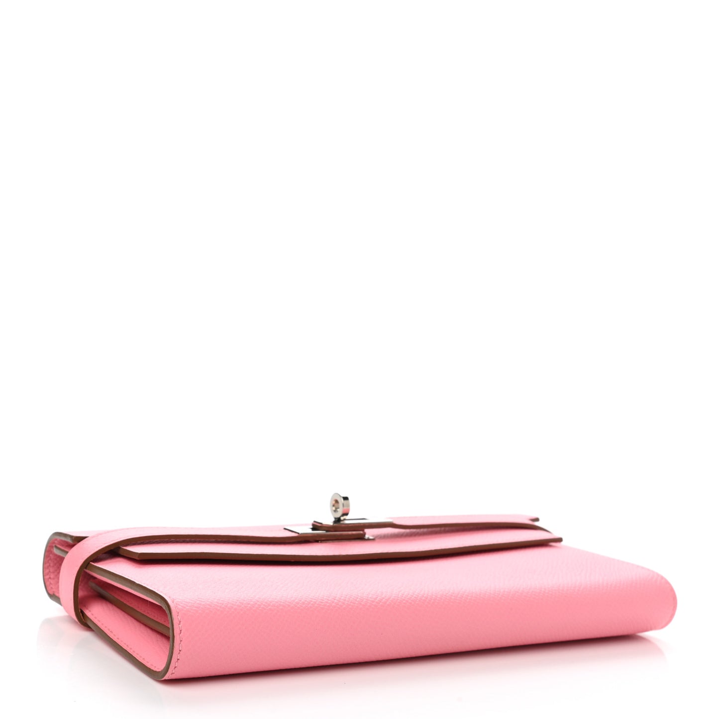 Epsom Kelly Longue Wallet Rose Confetti