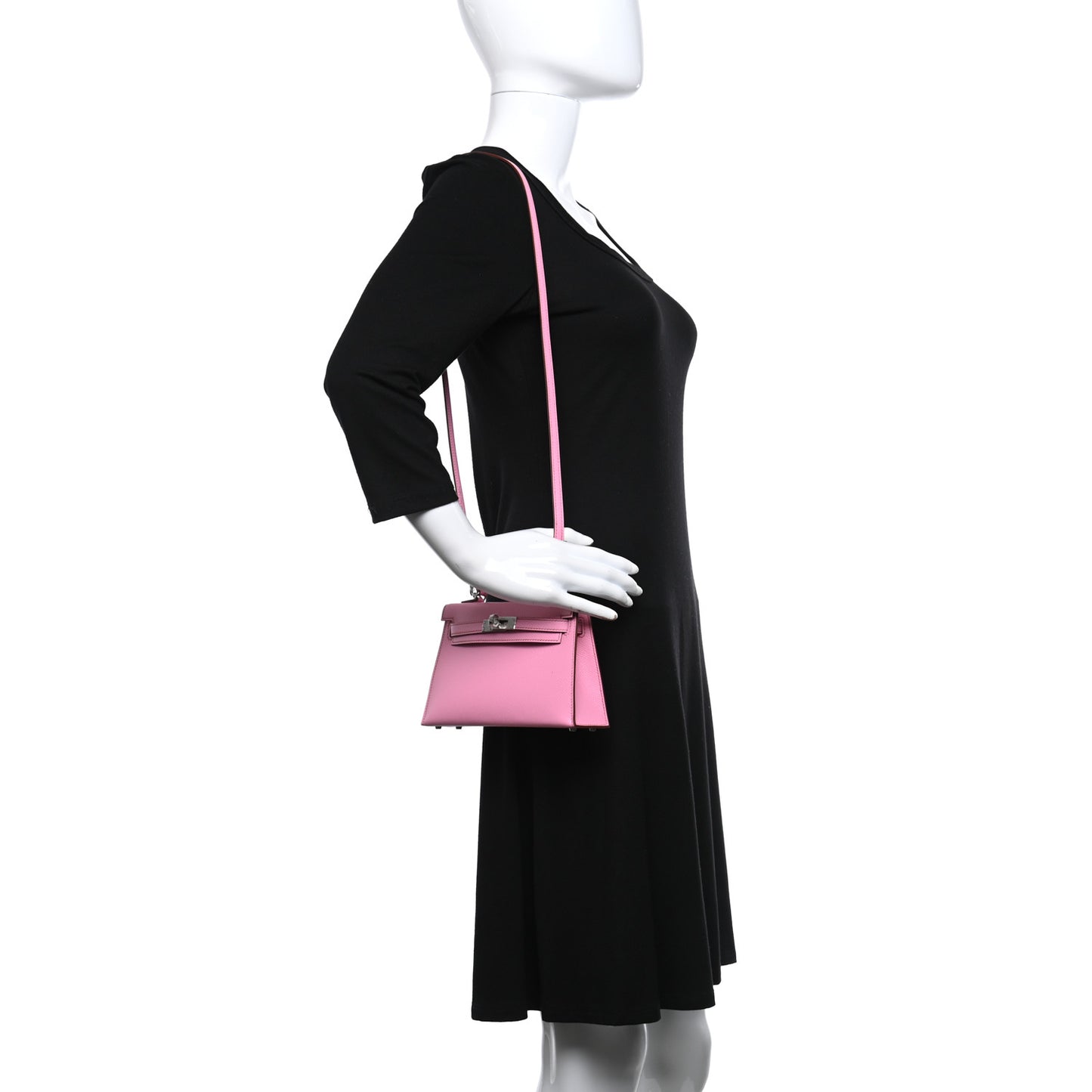 Epsom Mini Kelly Sellier 20 5P Pink