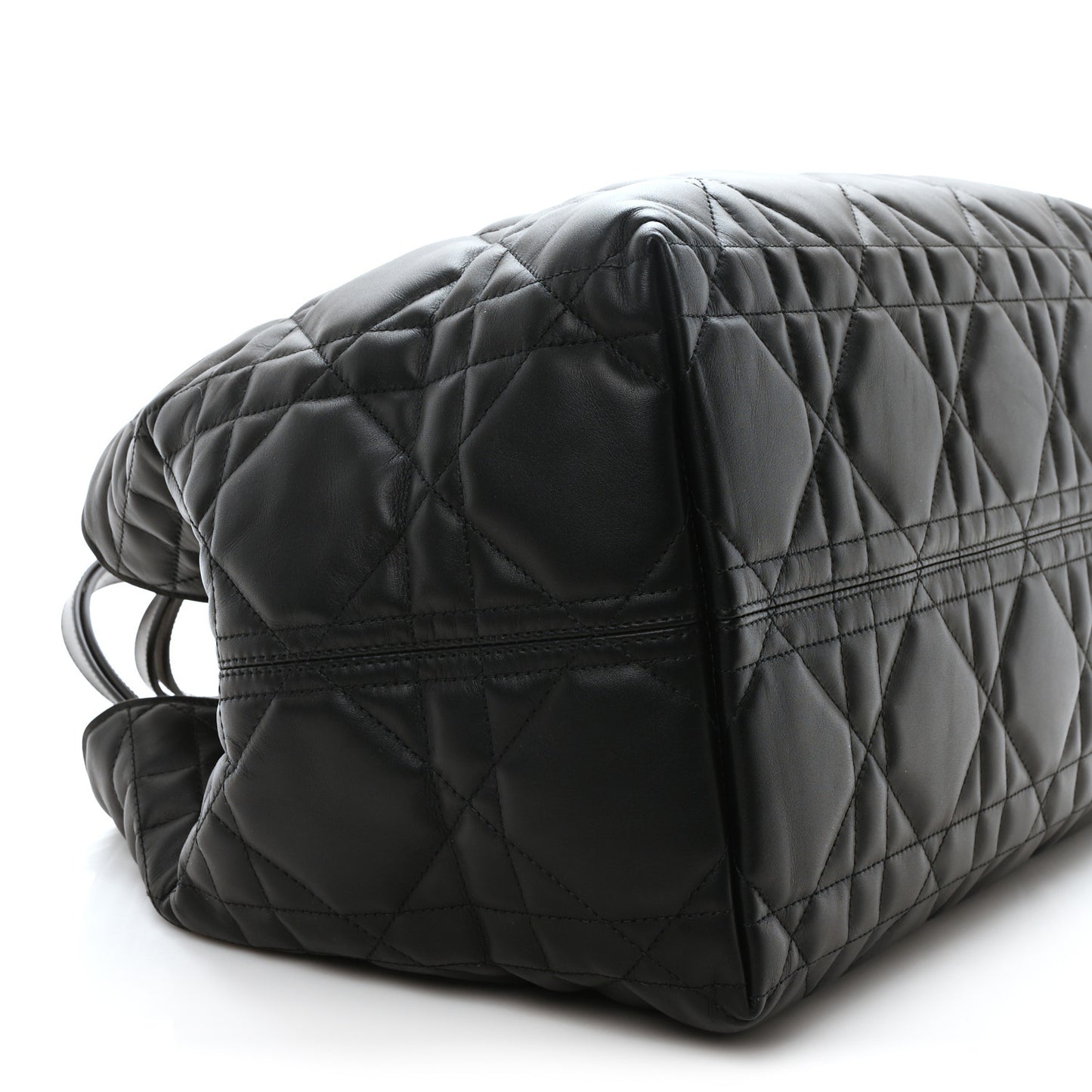 Calfskin Macrocannage Large Toujours Black