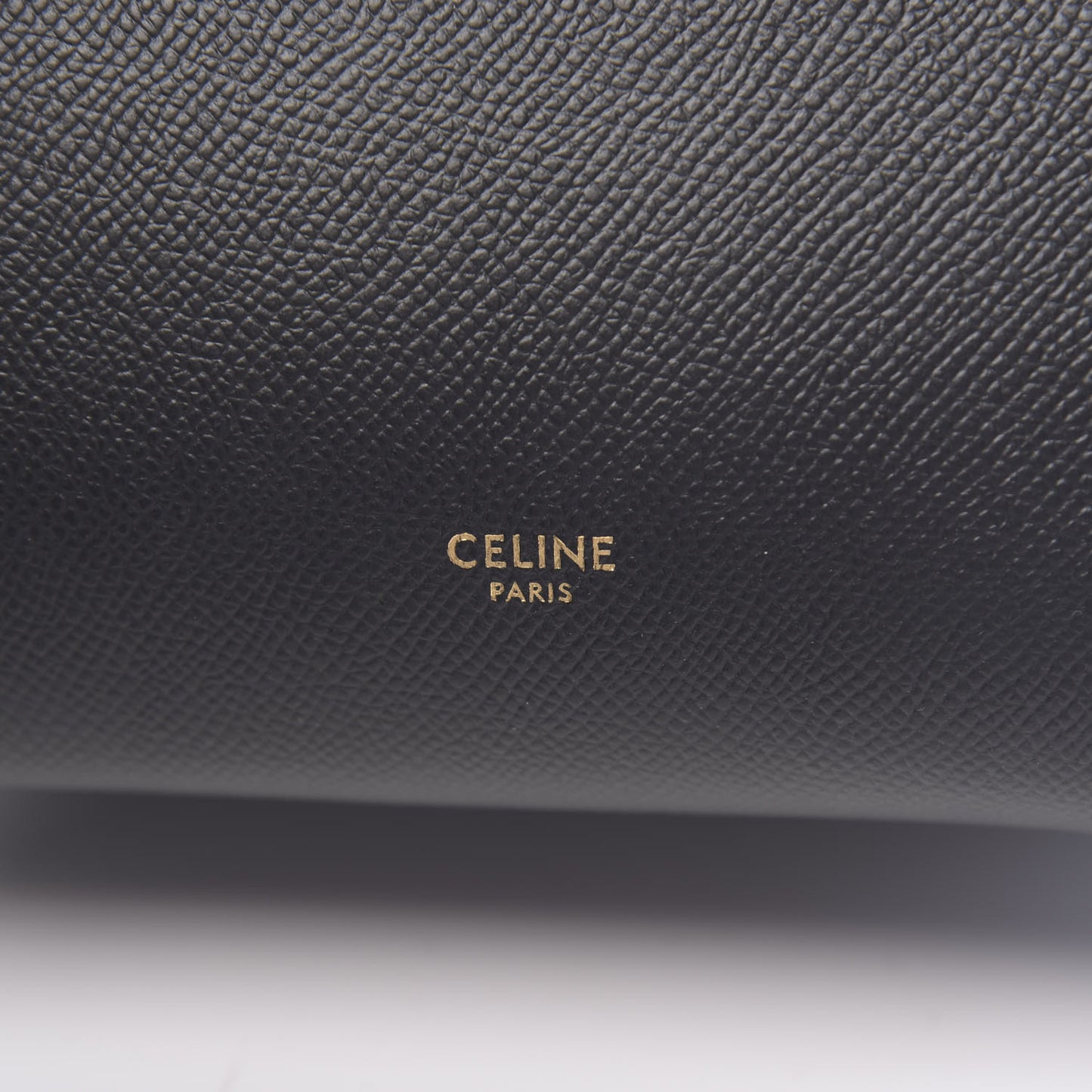 Grained Calfskin Nano Belt Bag Black