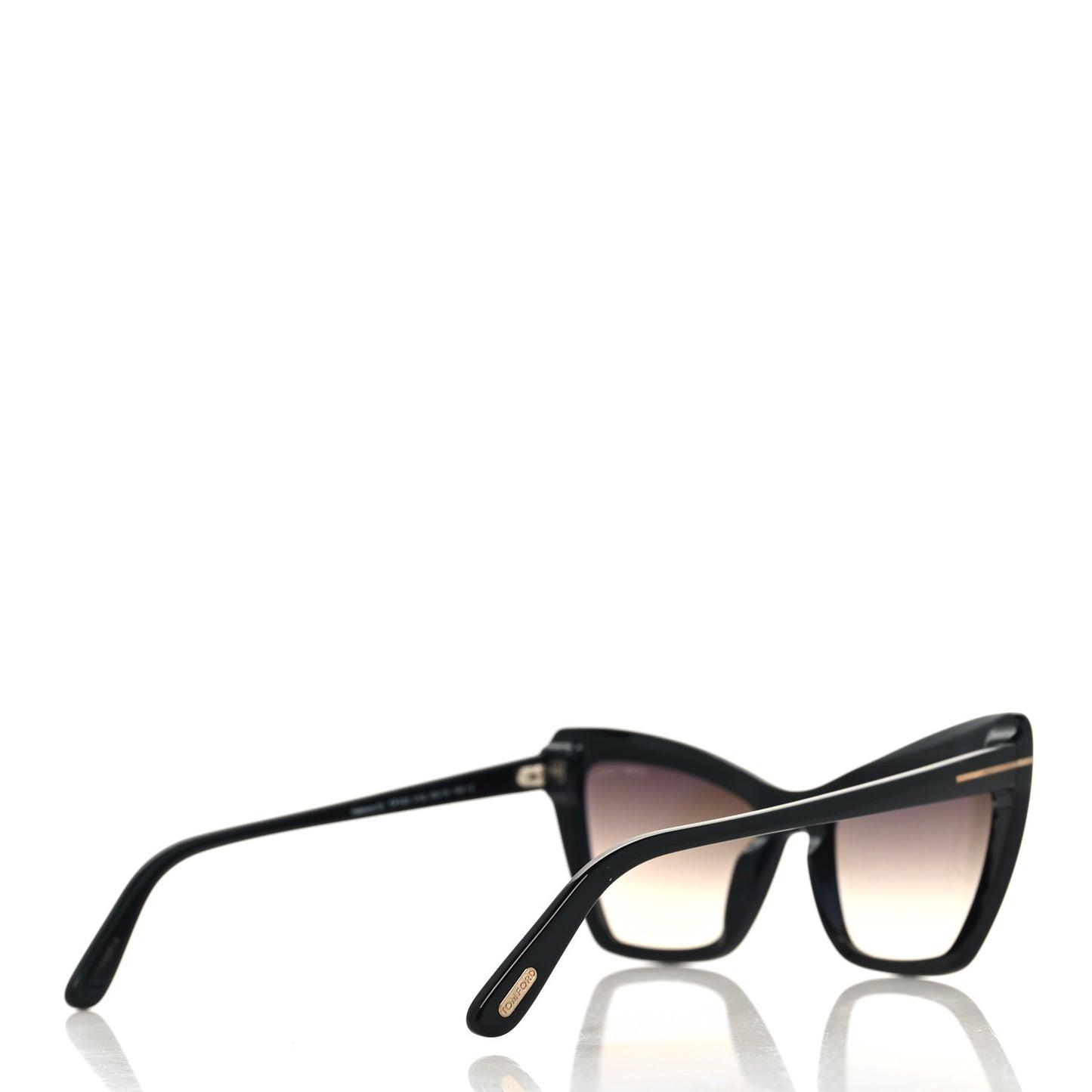 Valesca Cat Eye Sunglasses TF555 Black