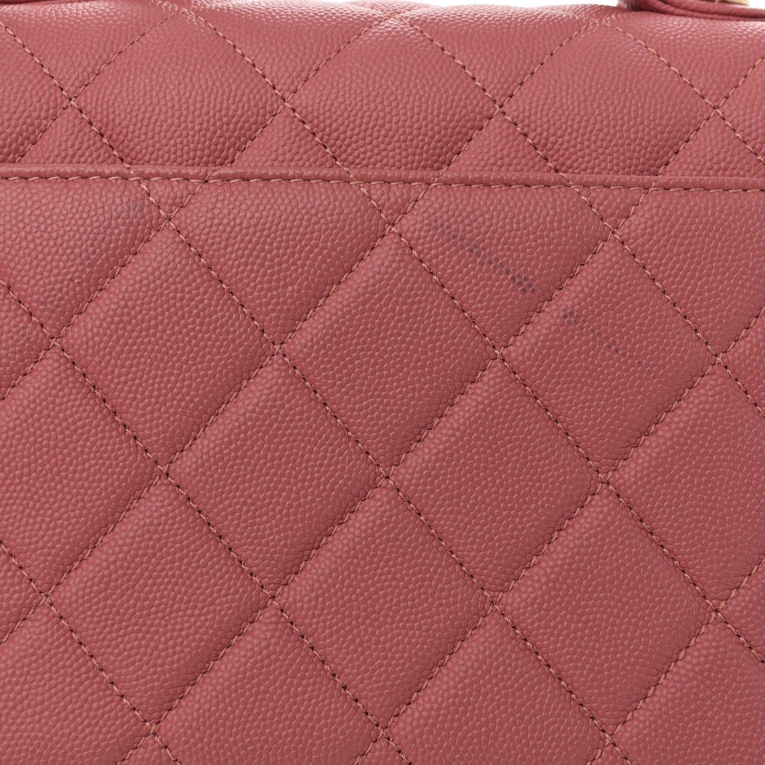 Chanel Caviar Quilted Small Business Affinity Flap Dark Pink 12 of 13