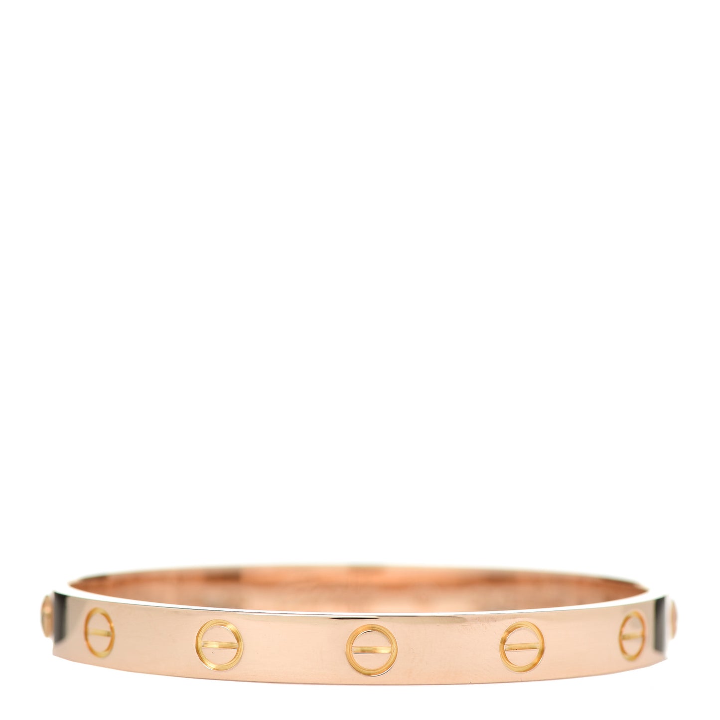 18K Pink Gold LOVE Bracelet 16