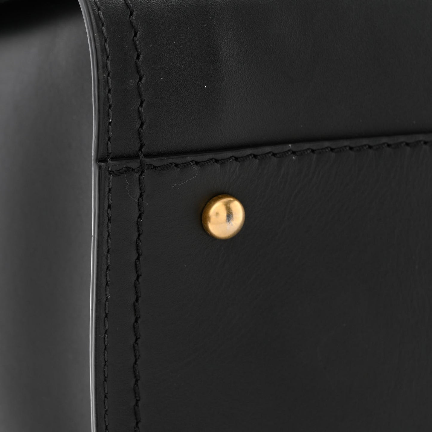 Calfskin Medium Deauville Tote Black