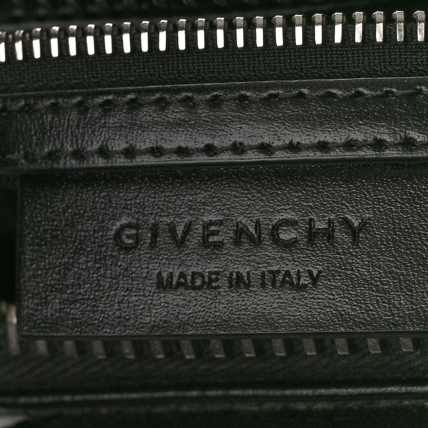 Givenchy Shiny Lord Calfskin Mini Antigona Black 6 of 10