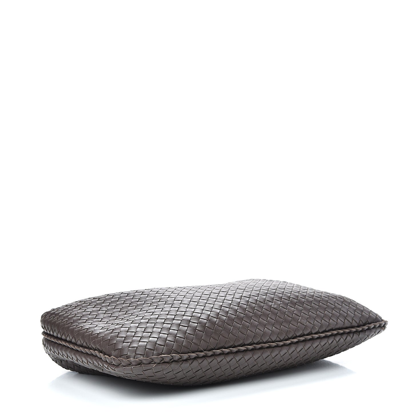 Nappa Intrecciato Large Veneta Hobo Ebano