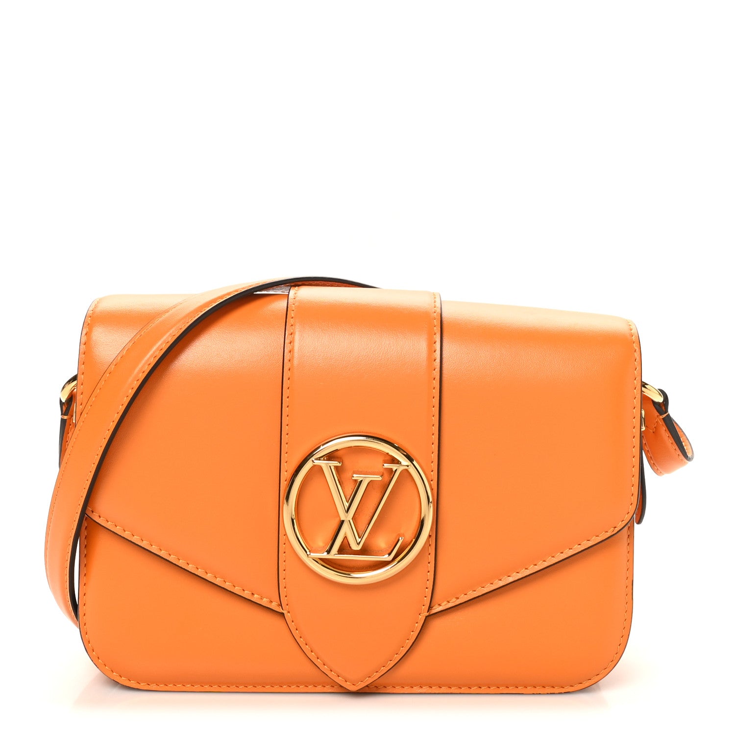 Louis Vuitton Smooth Calfskin LV Pont 9 Summer Gold 1908368
