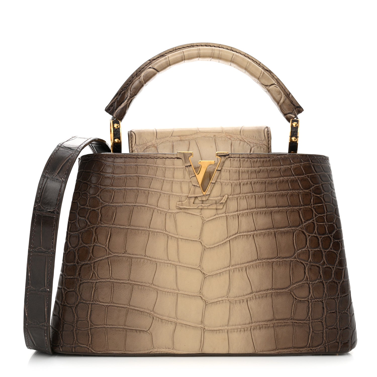 Louis Vuitton Alligator Capucines BB 1 of 10