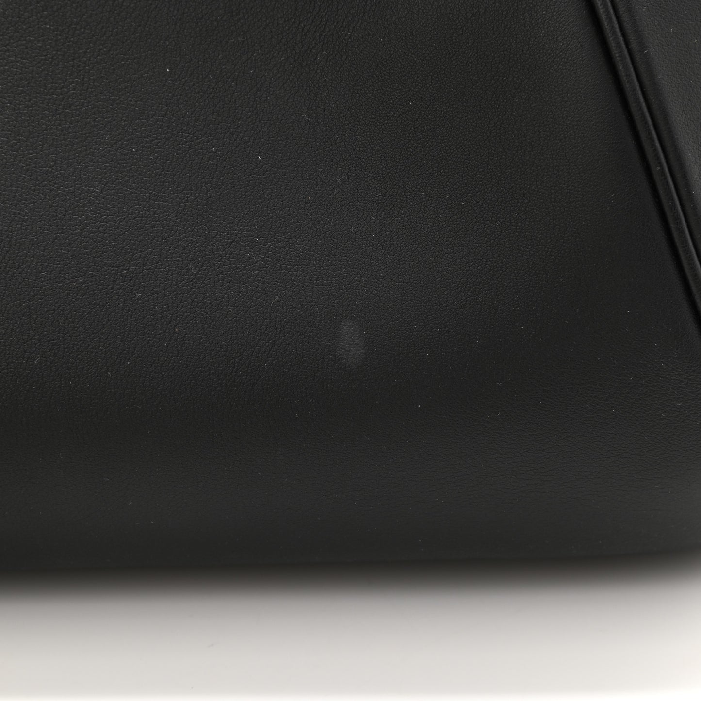 Calfskin Frame Satchel Black