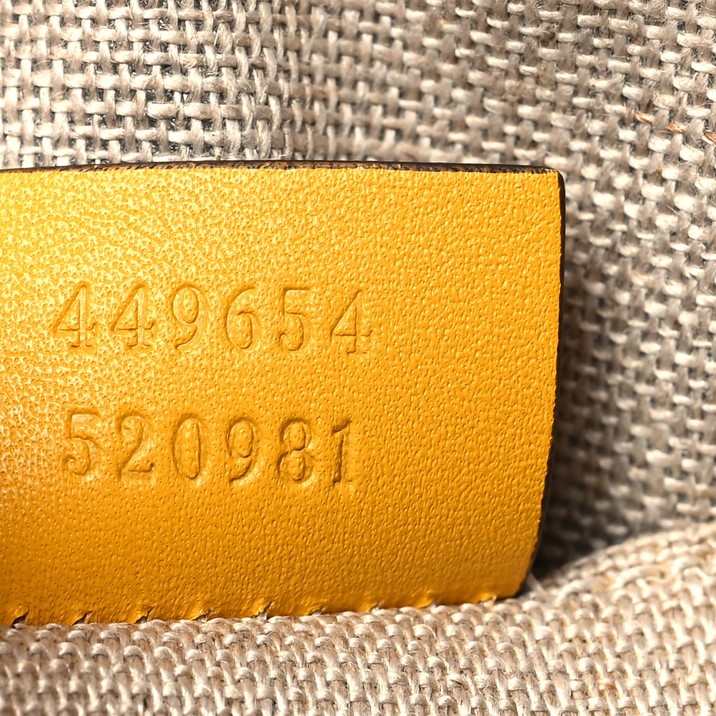 Soft Microguccissima Mini Dome Bag New Buttercup