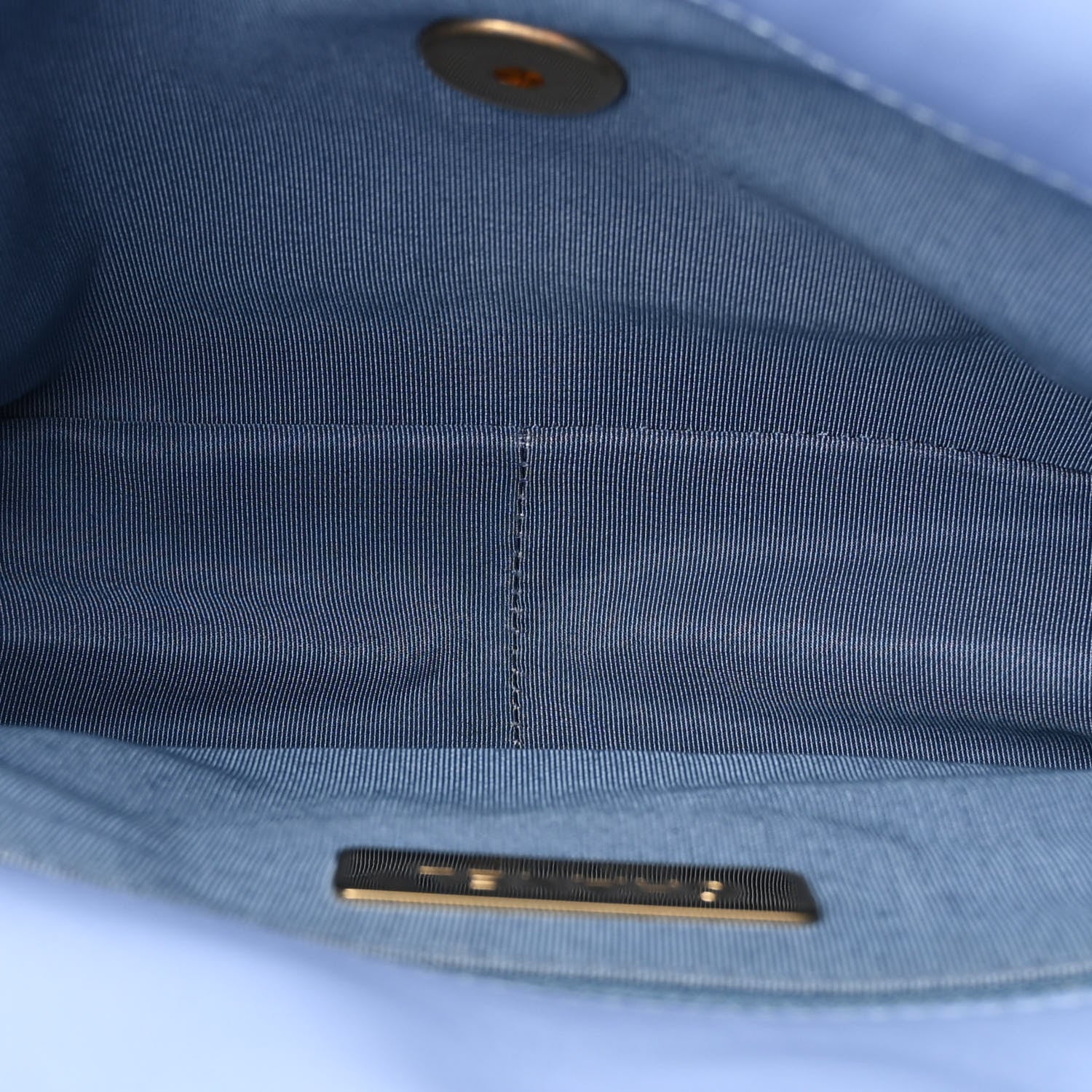 Chanel Sequin Quilted Medium Chanel 19 Flap Light Blue 5 of 10