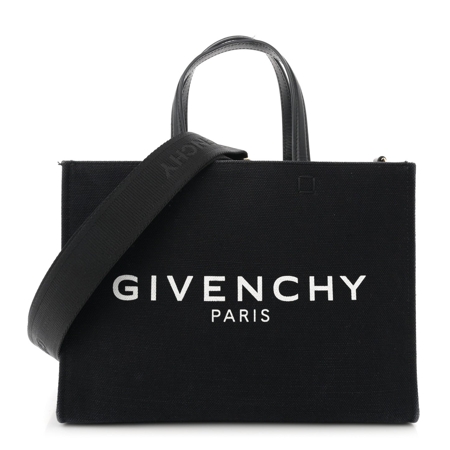 Canvas Small Bond Shopper Tote Black