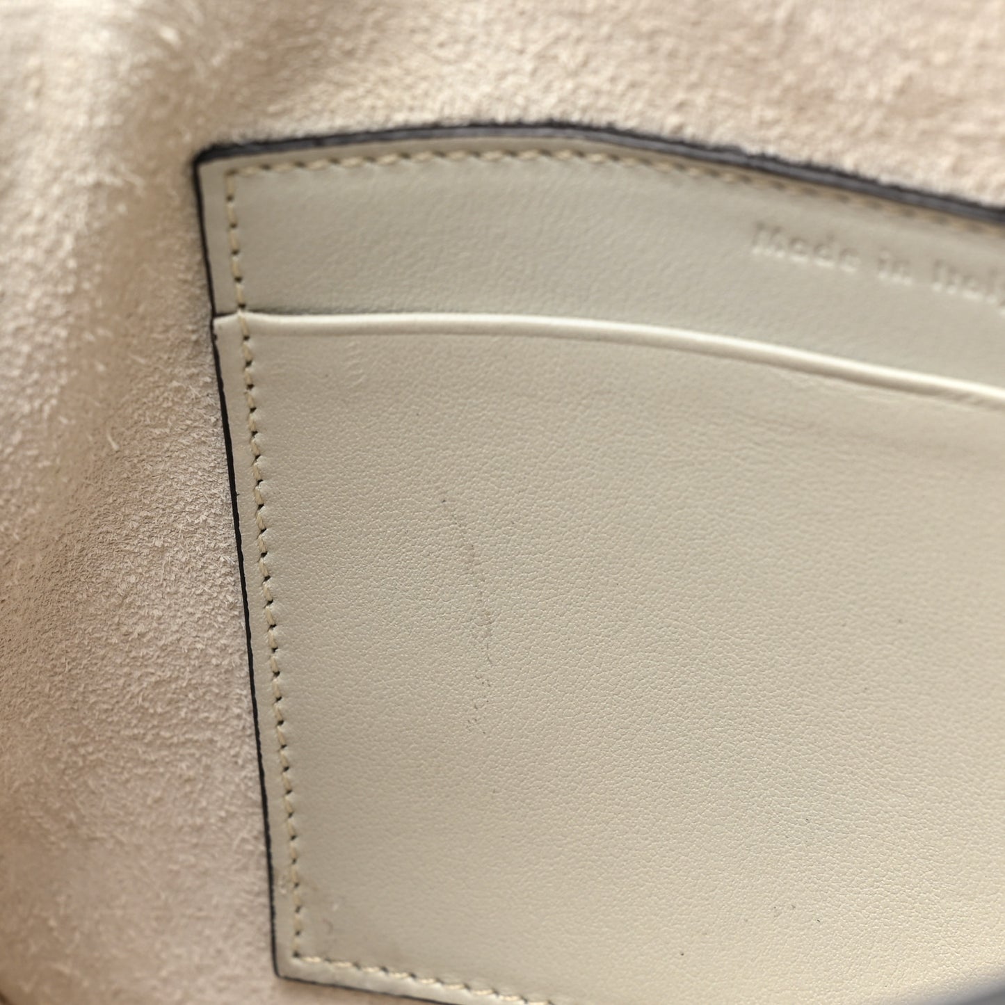 Smooth Calfskin Mini Symmetrical Bag Light Grey