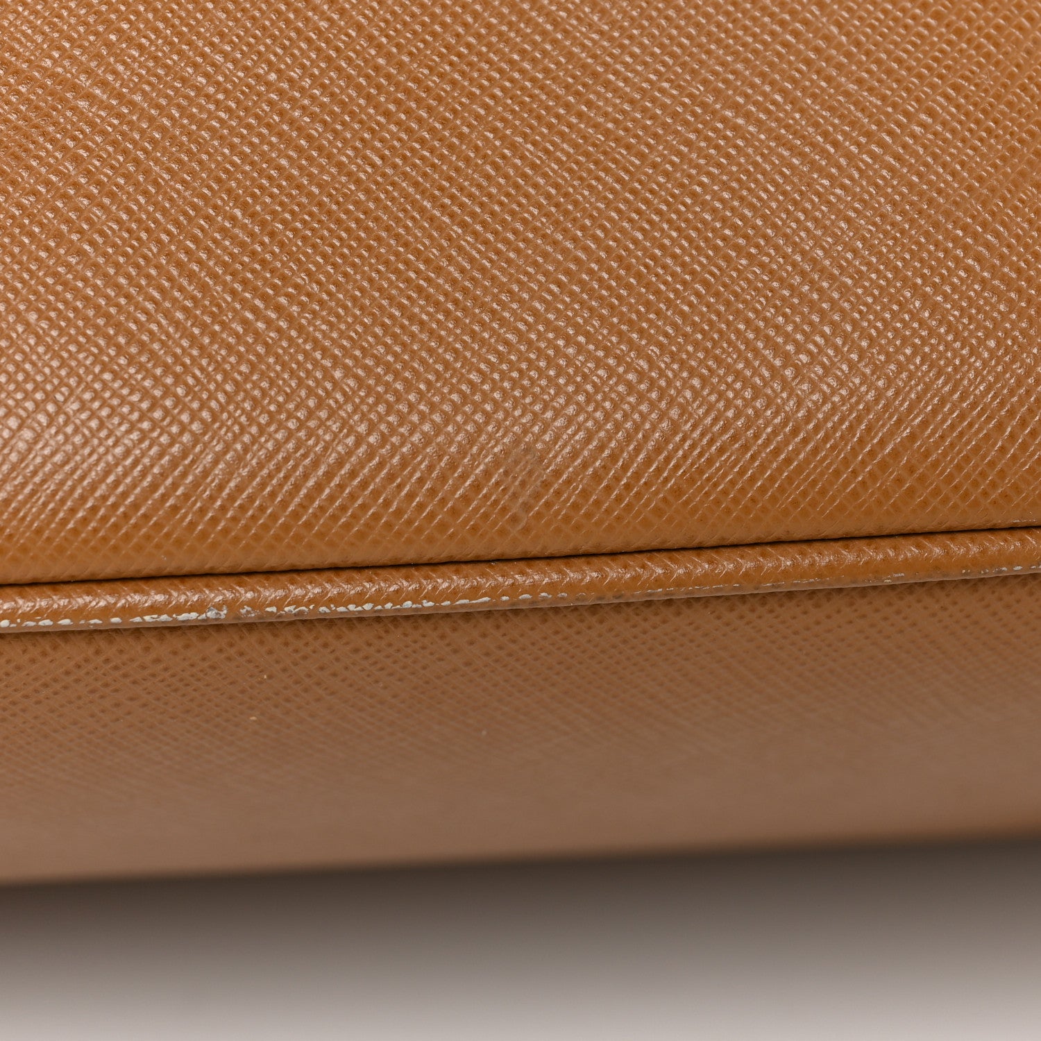 Prada Saffiano Large Galleria Double Zip Tote Caramel 30 of 32