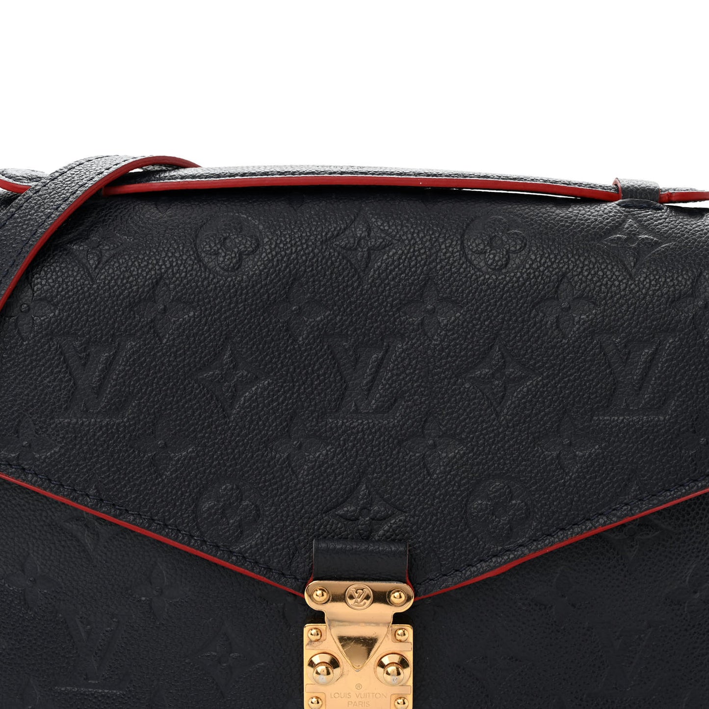 Empreinte Pochette Metis Marine Rouge