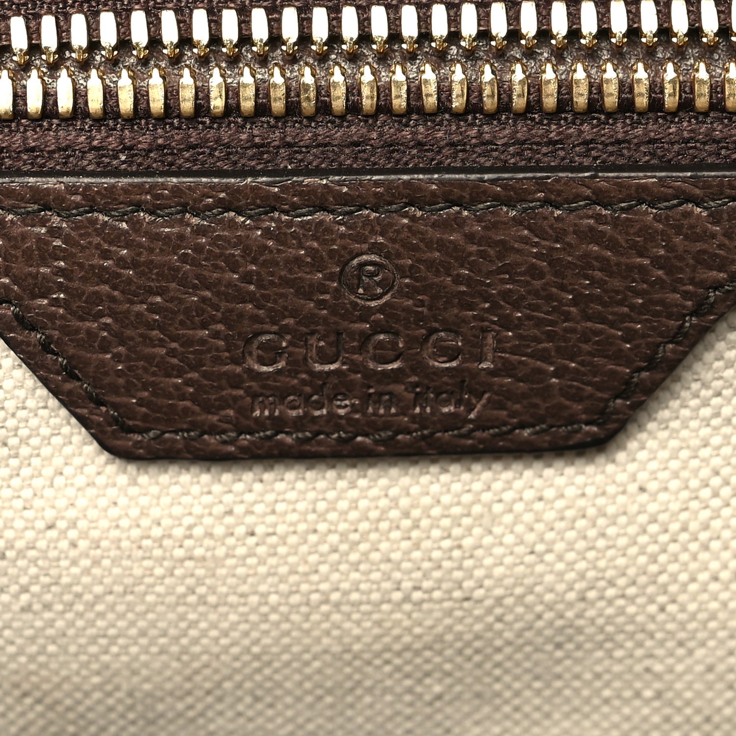 GG Supreme Monogram Equestrian Textured Dollar Calfskin Retro Interlocking G Buckle Backpack Beige Ebony Multicolor New Acero