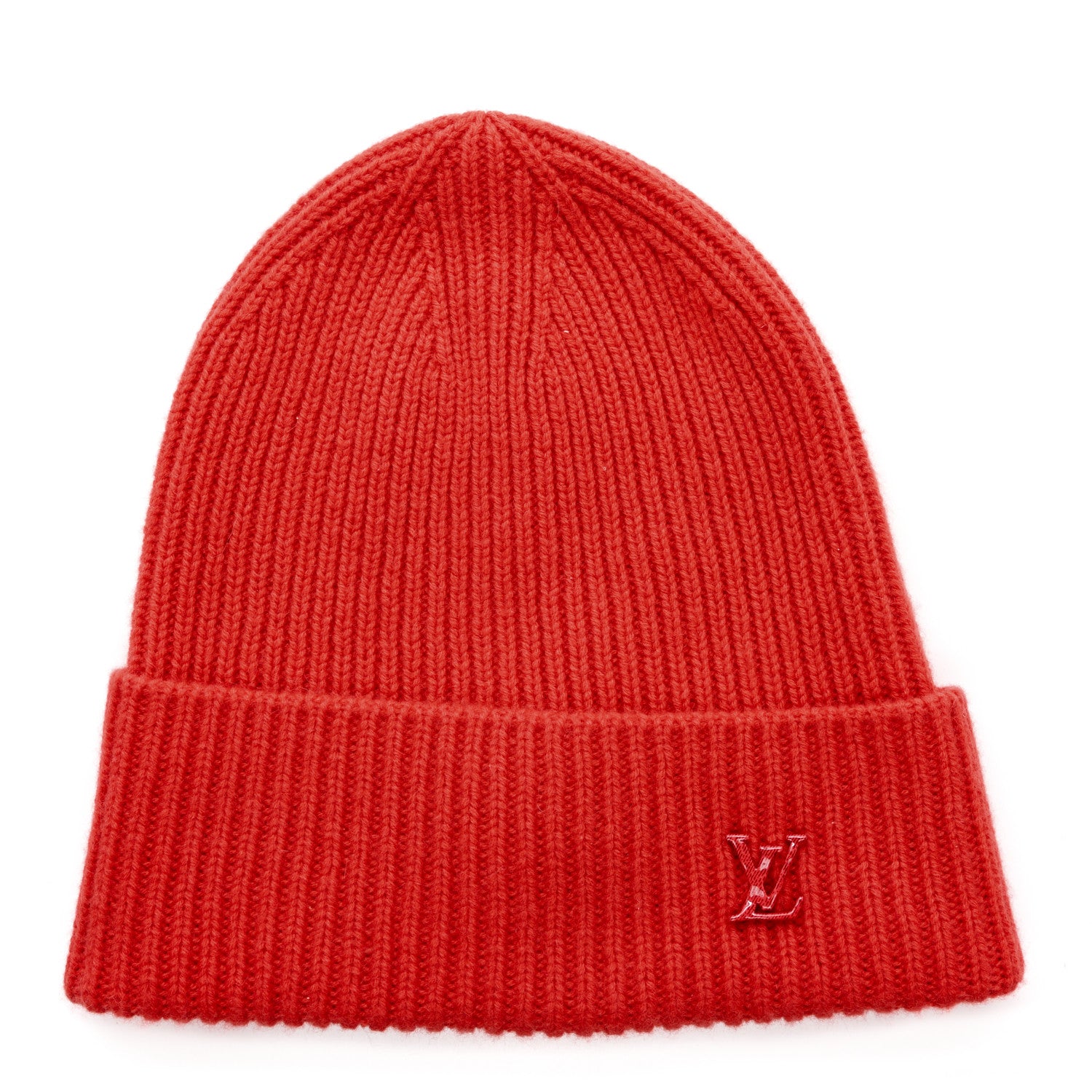 Louis Vuitton Cashmere LV Ahead Bonnet Beanie Red 1 of 5