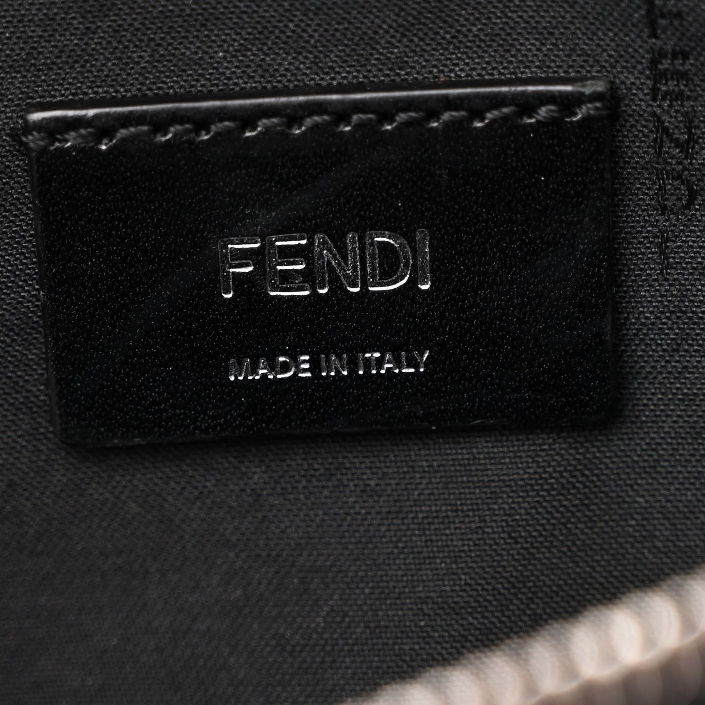 Nappa FF 1974 Embossed Belt Bag Black