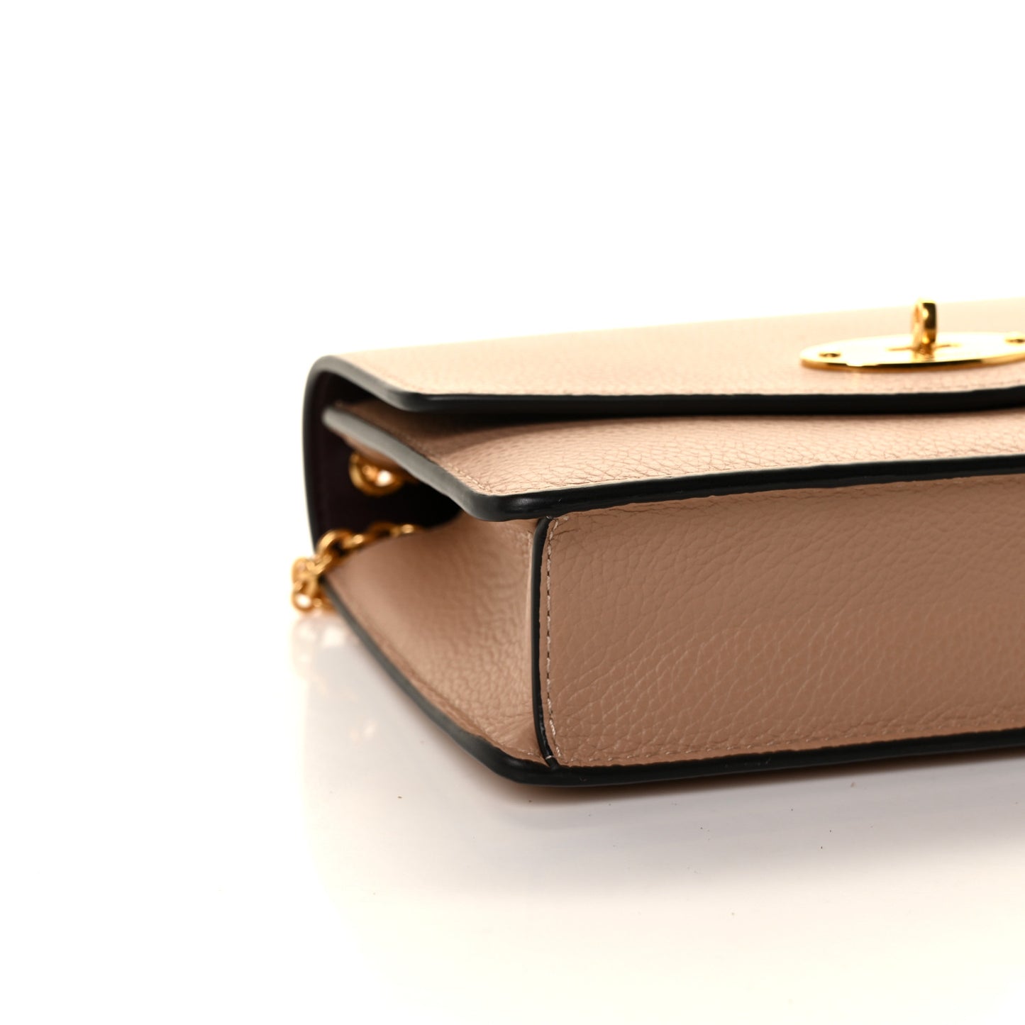 Small Classic Grain Calfskin Small Darley Rosewater