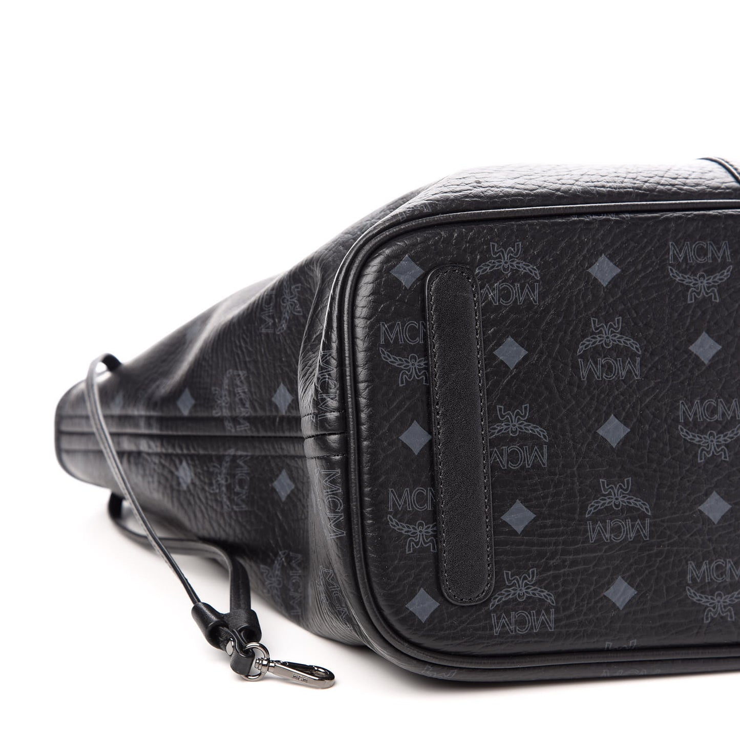 Visetos Medium Liz Reversible Shopper Tote Black