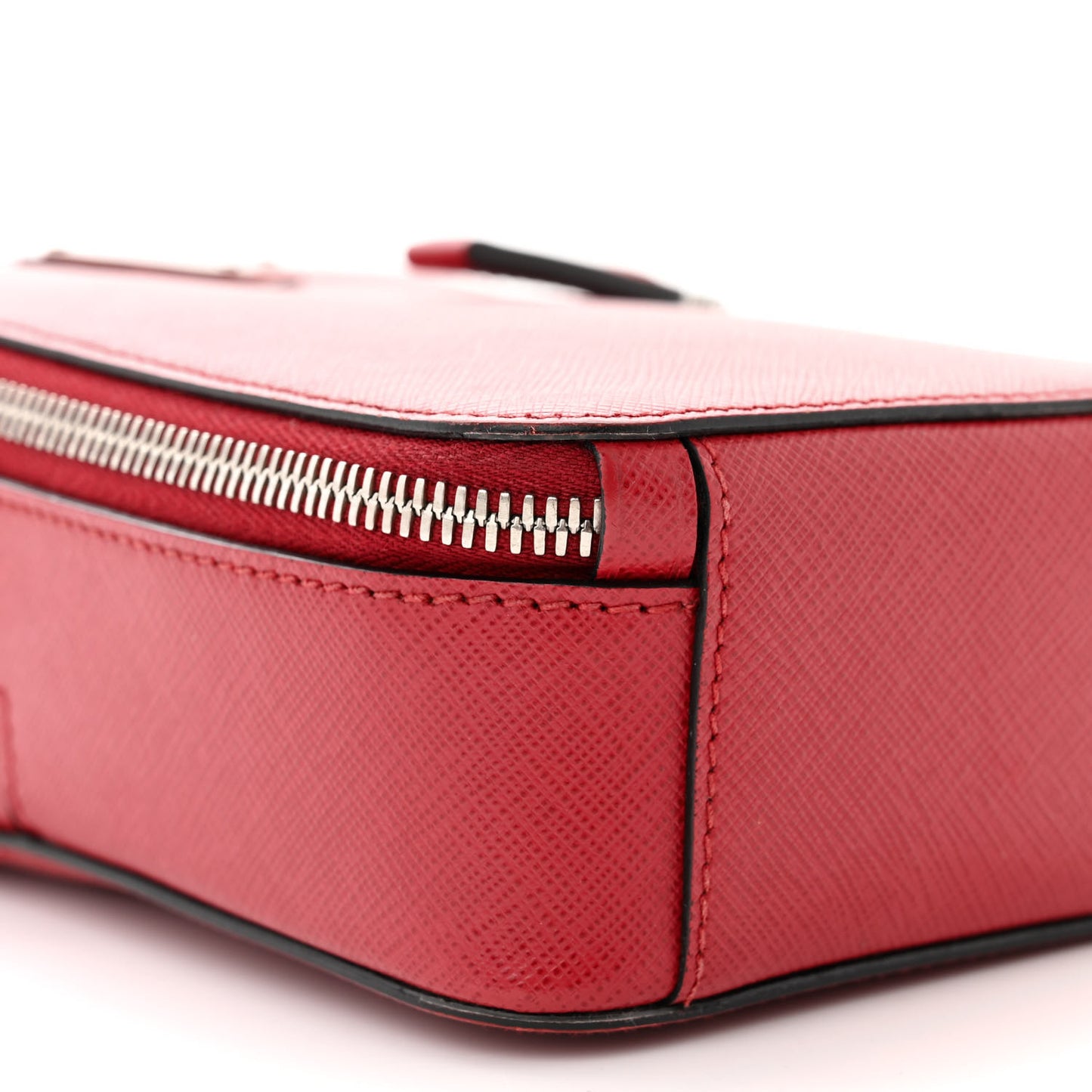 Saffiano Travel Brique Crossbody Messenger Bag Fuoco