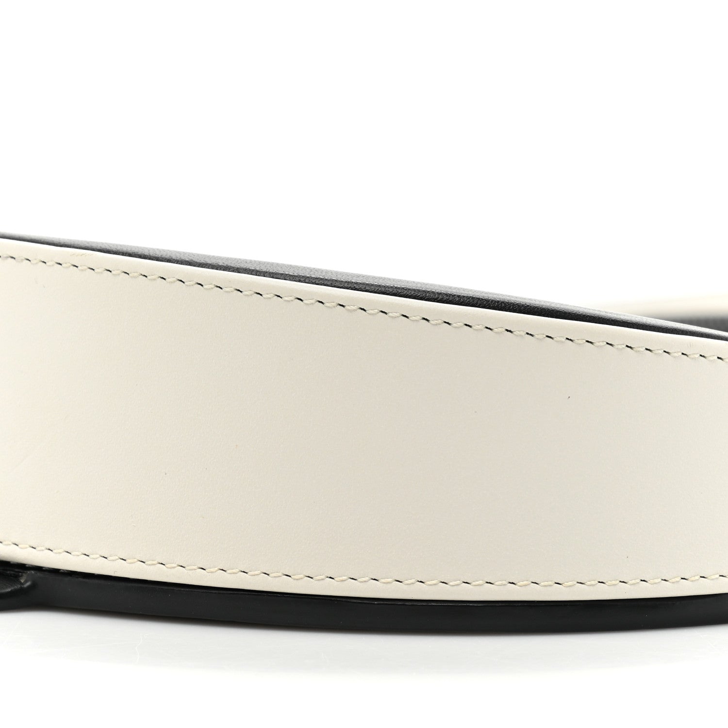 Loewe Soft Calfskin Heel Bag Black Soft White 8 of 10