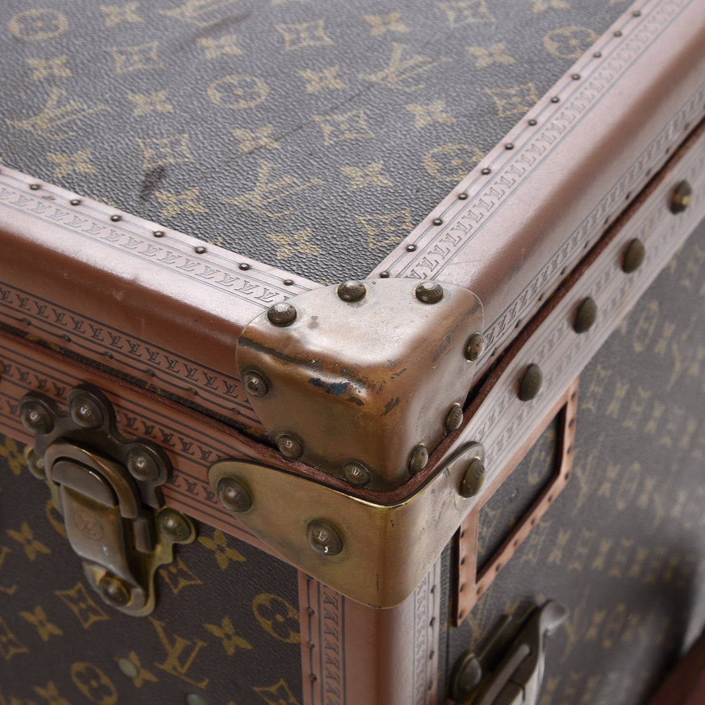Monogram Stokowski Secretary Desk Trunk