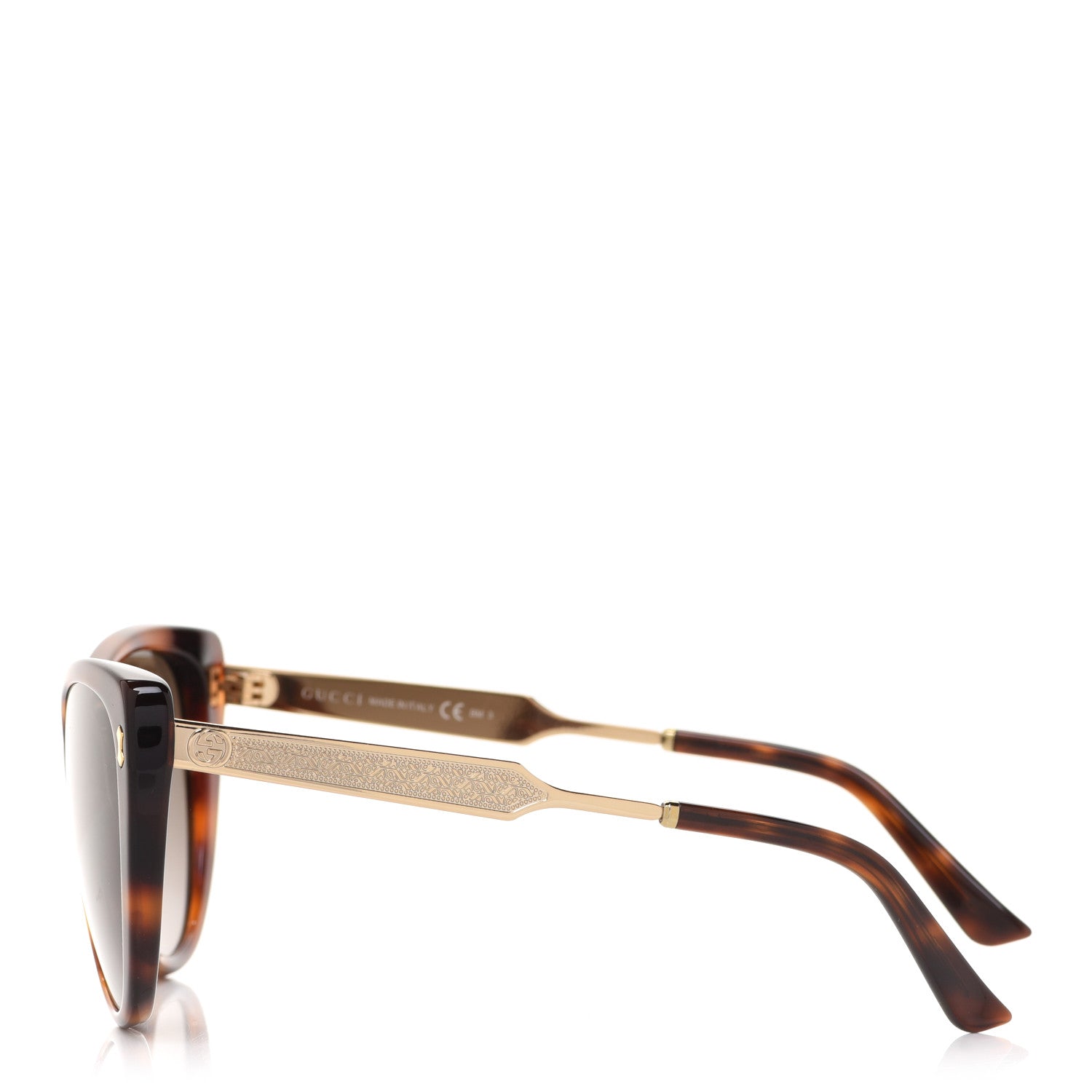 Gucci Cat Eye Sunglasses GG3804/S Tortoise 3 of 7