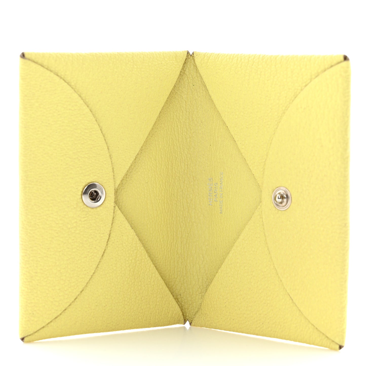 Chevre Mysore Calvi Card Case Limoncello