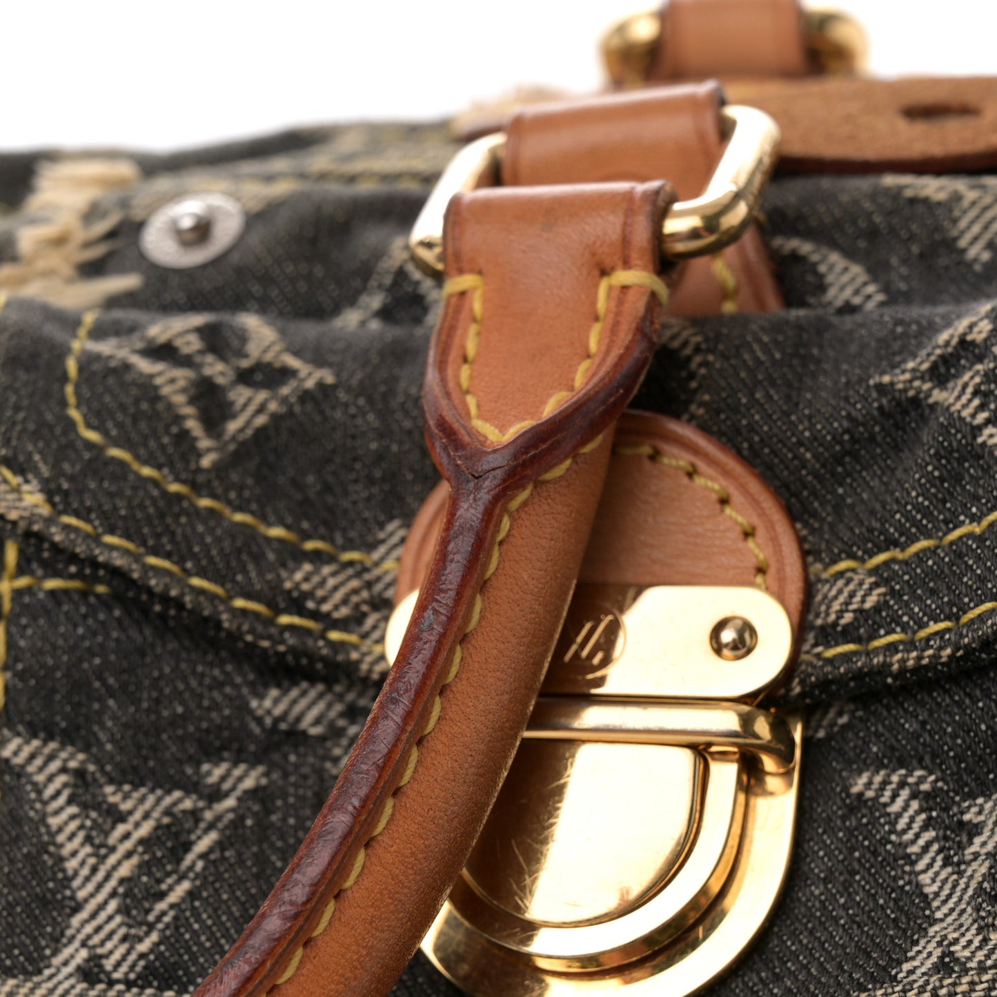 Denim Patchwork Speedy 30 Grey