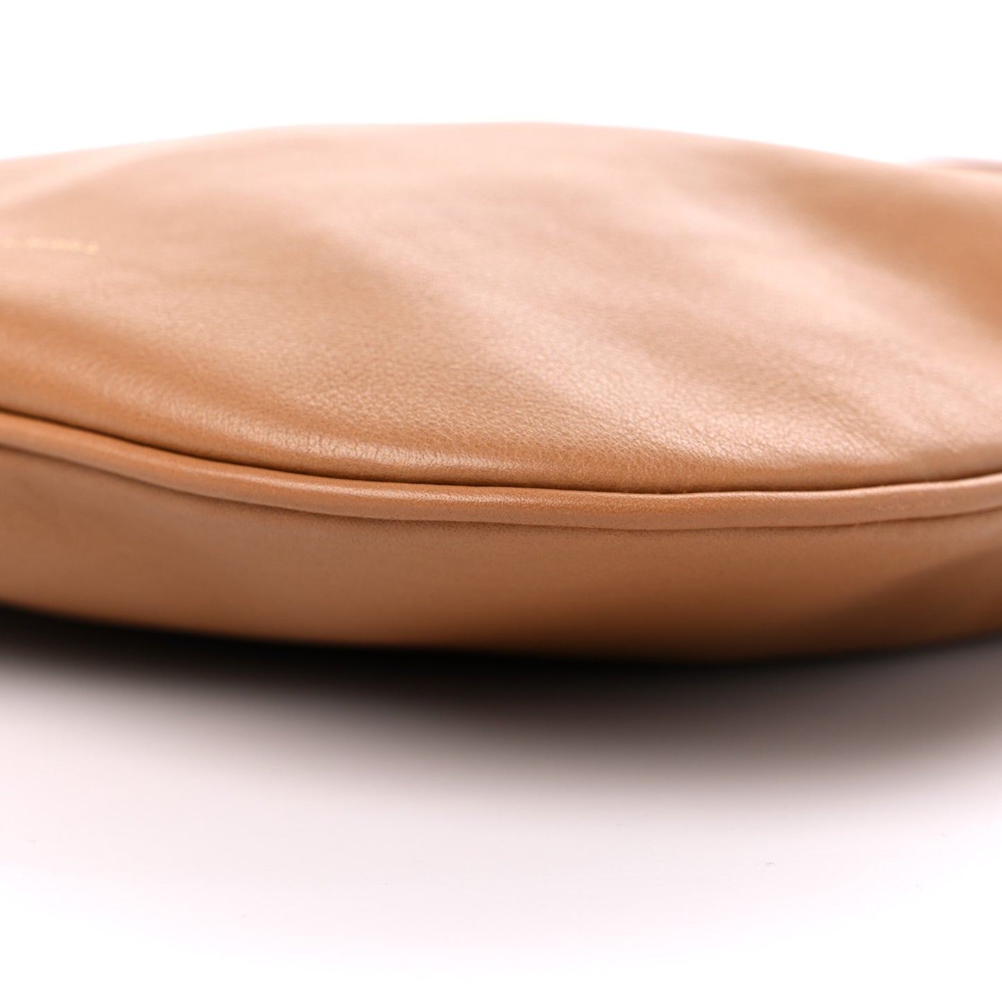 Calfskin Mini Swing Shoulder Bag Caramel
