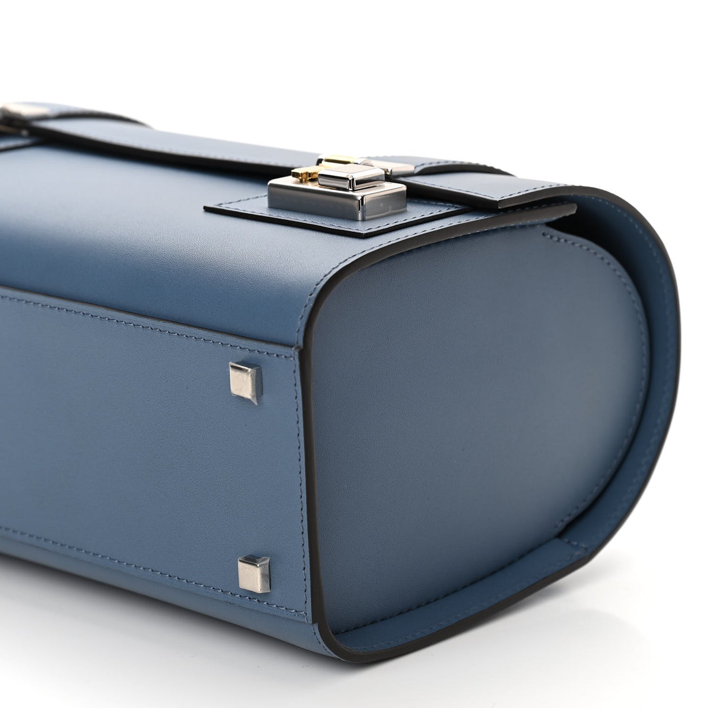 Box Calfskin Cabotin Blue