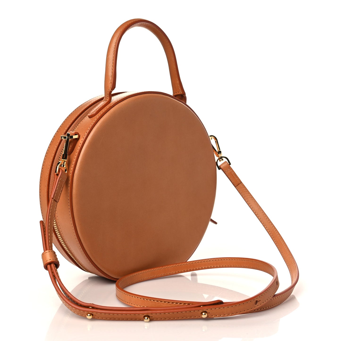 Circle Crossbody Bag Tan