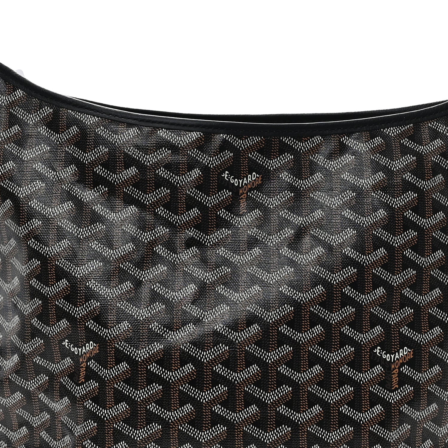 Goyard Goyardine Boheme Hobo Black 9 of 11