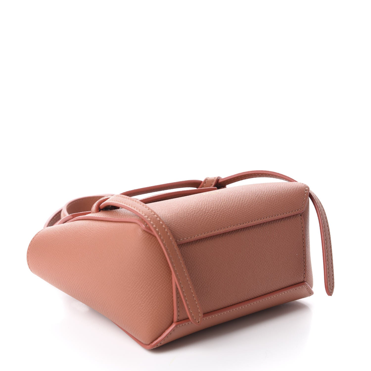 Celine Grained Calfskin Pico Belt Bag Lychee 4 of 10