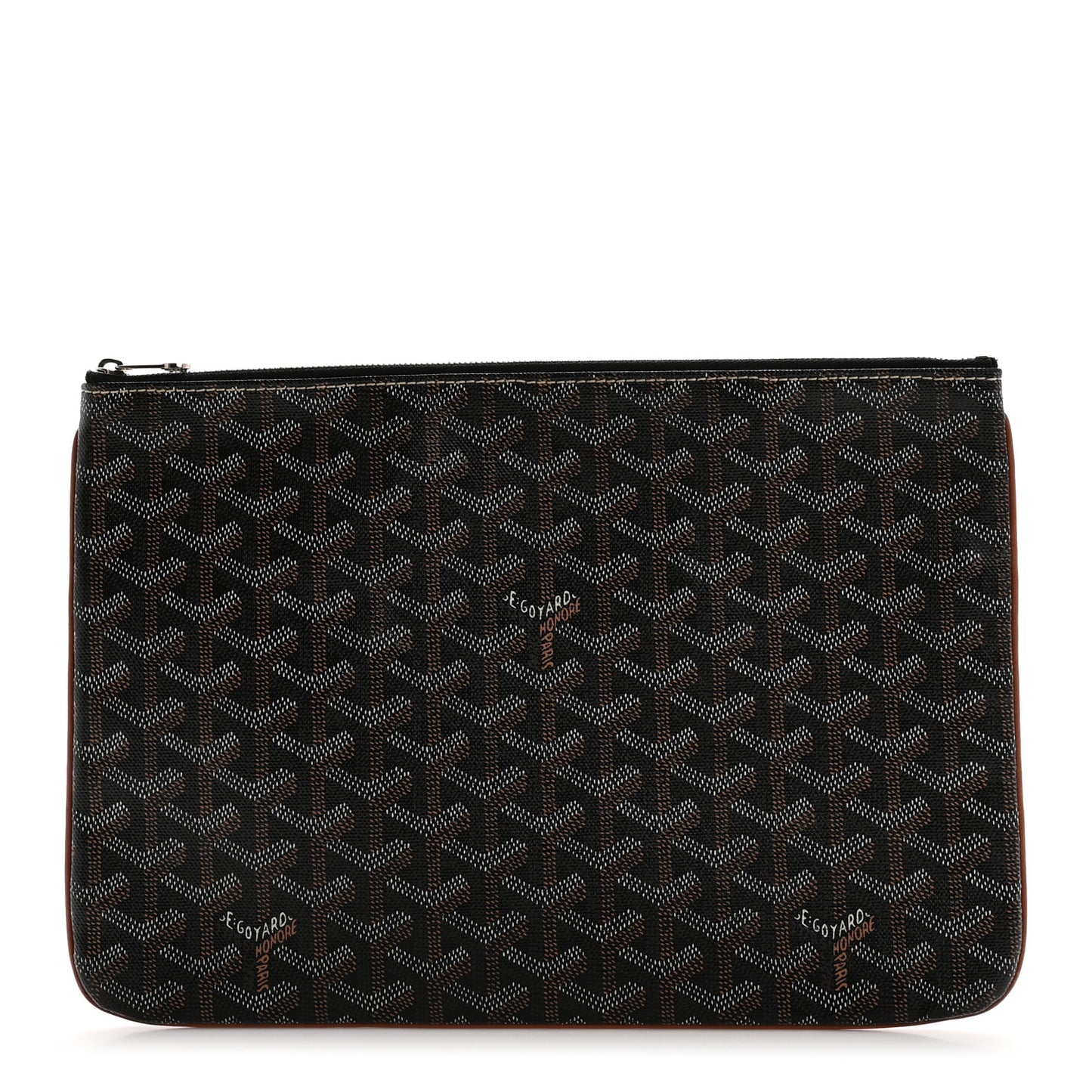 Goyardine Senat Pochette MM Black Gold