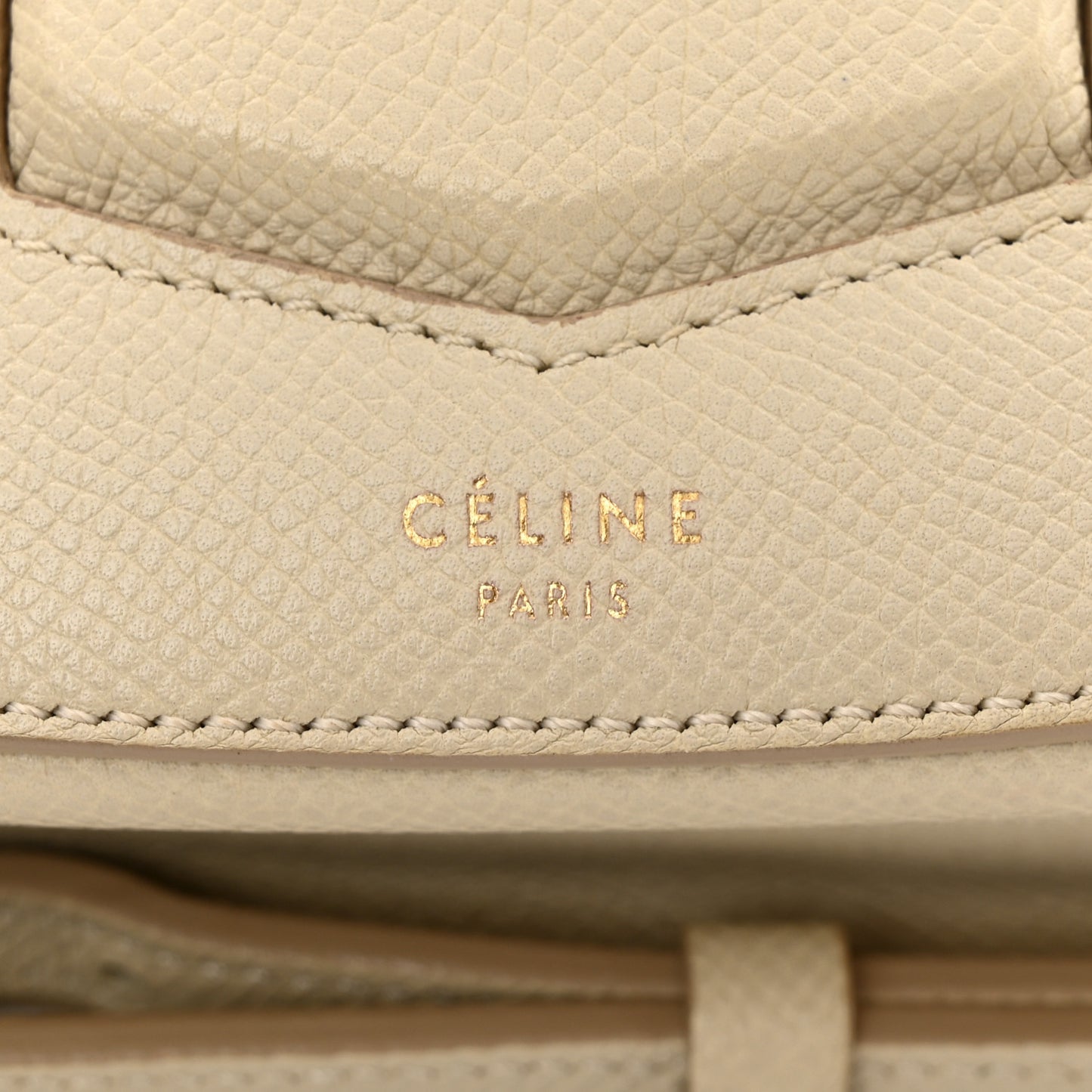 Grained Calfskin Small Trotteur Linen