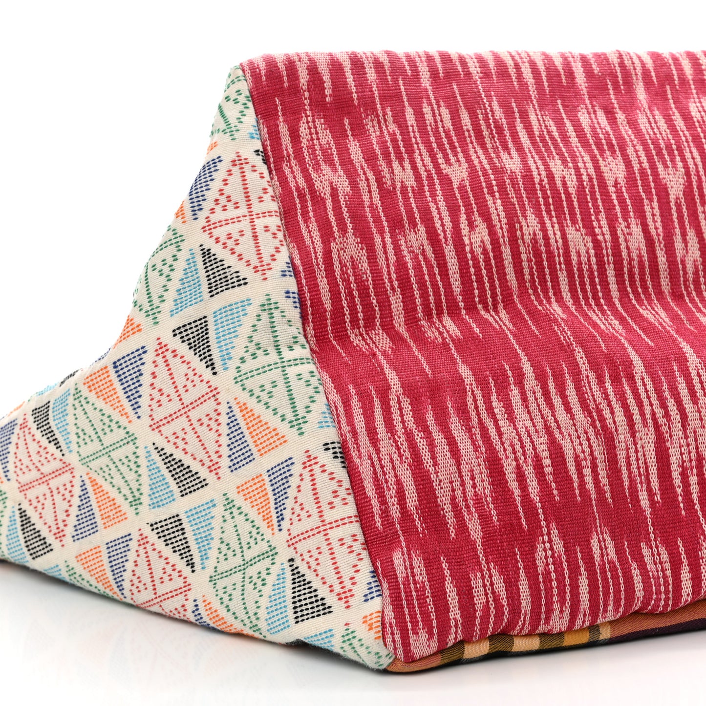 Jacquard Embellished Manilacaba Tote Multicolor