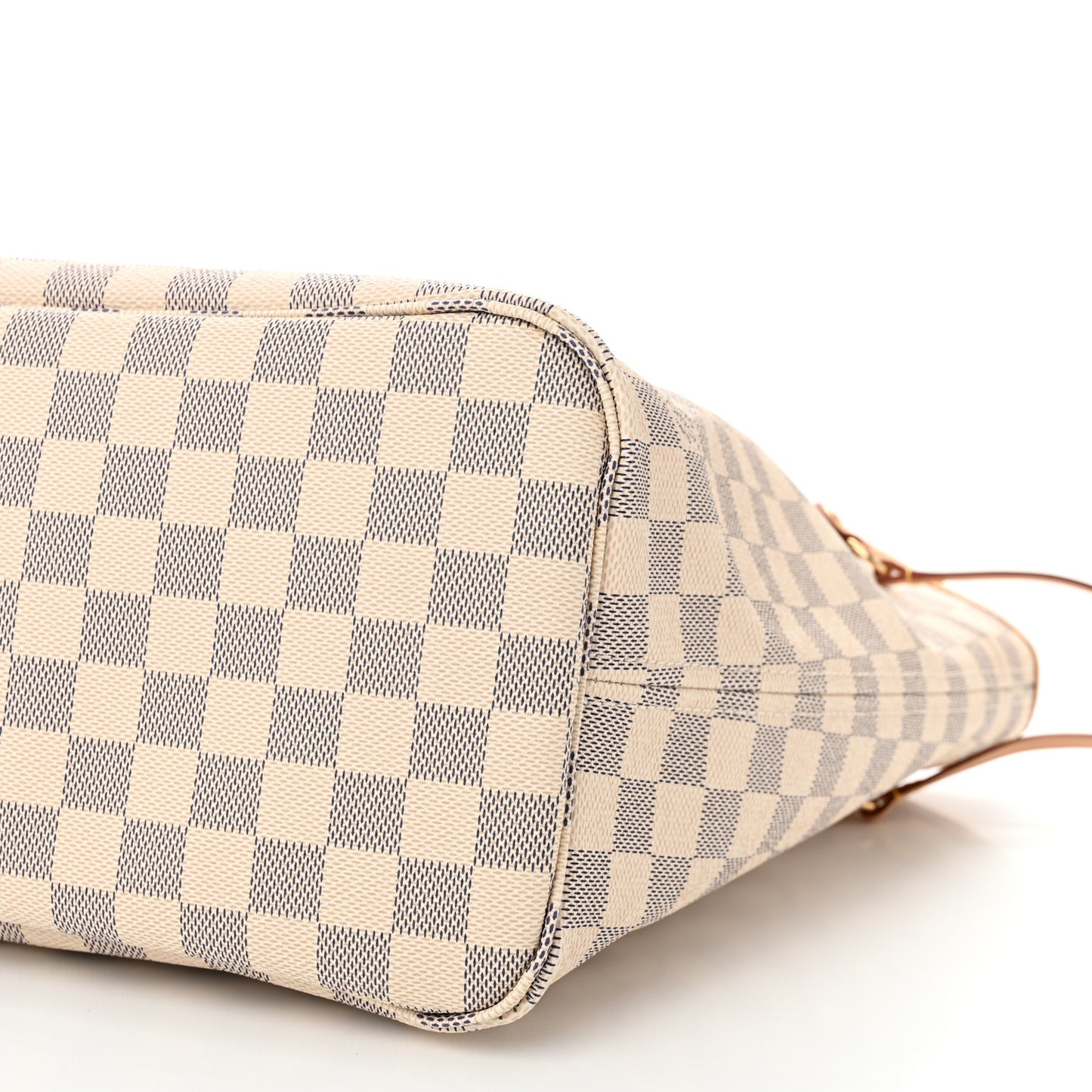 Damier Azur Neo Neverfull MM Rose Ballerine