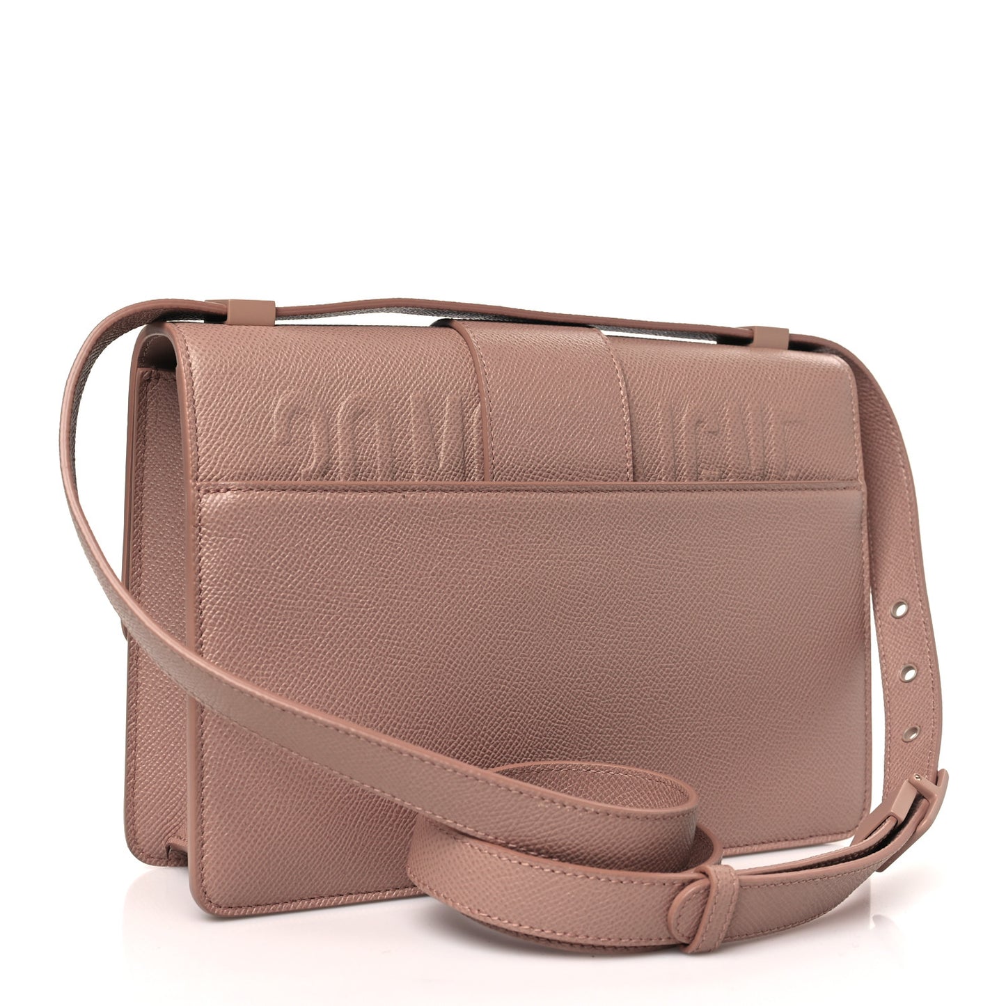 Ultra Matte Grained Calfskin 30 Montaigne Flap Bag Fard